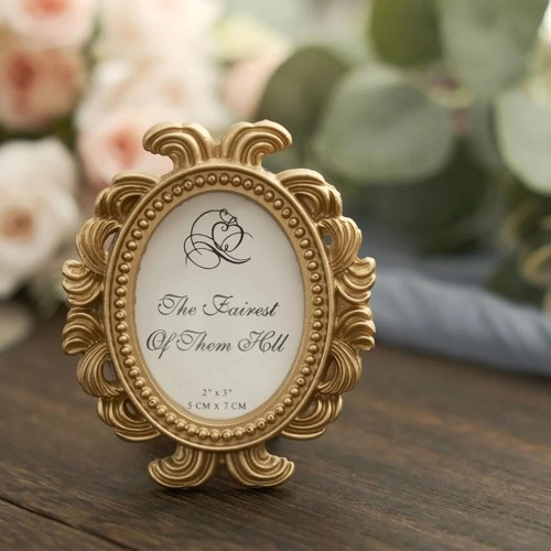 4-Pack Gold 4-Inch Mini Baroque Oval Picture Frames | Michaels