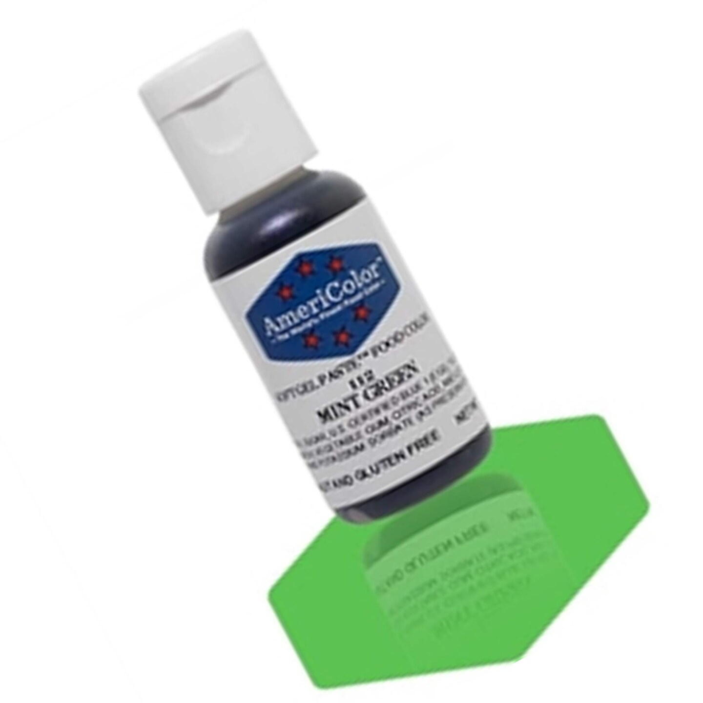 Mint Green Soft Gel Paste Food Color for Icing and Decorating 3/4 Ounce