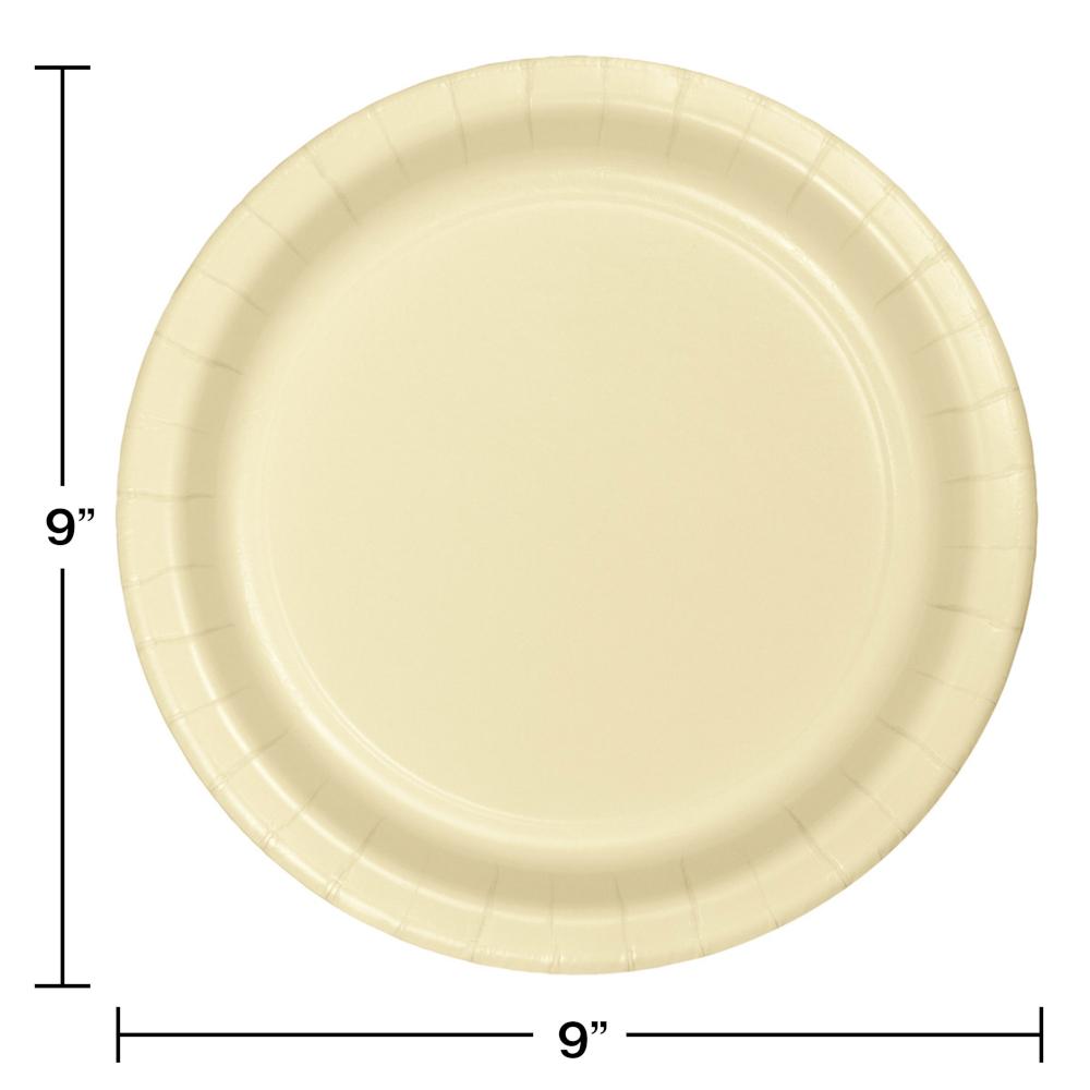 Ivory Paper Plates (24/Pkg)