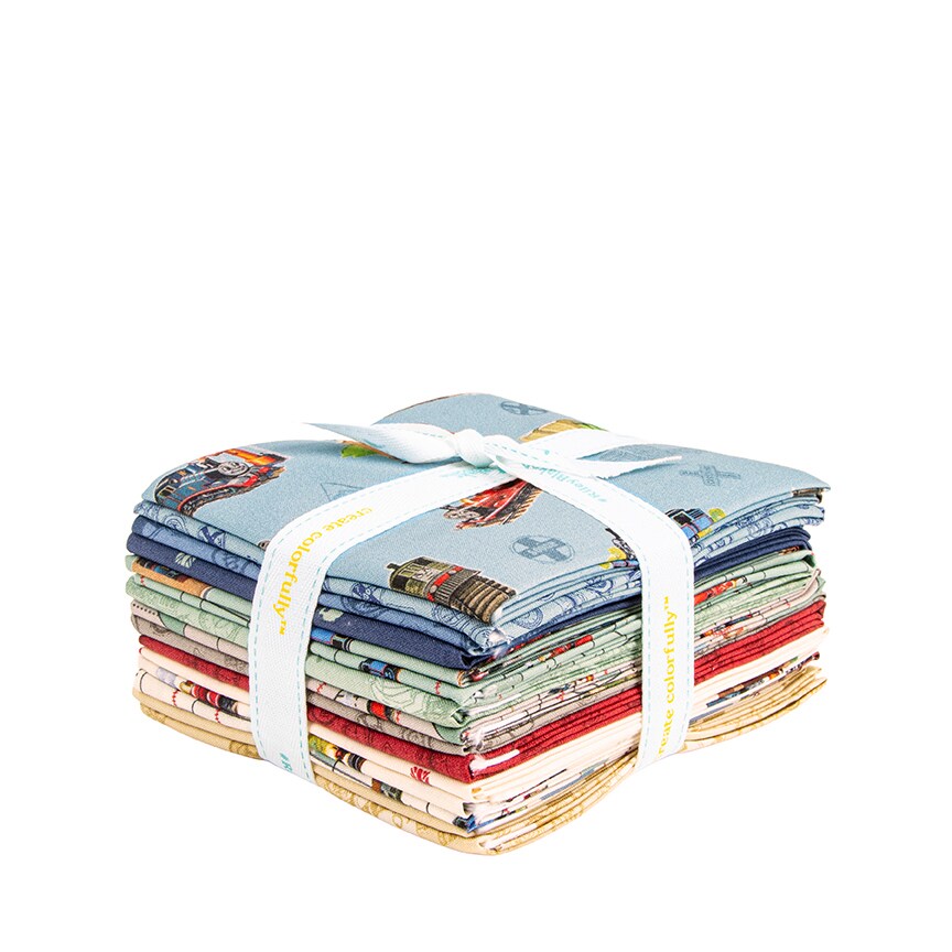 Thomas & Friends 80th Anniversary Fat Quarter Bundle by Riley Blake Designs for Riley Blake (FQ-17010-15)