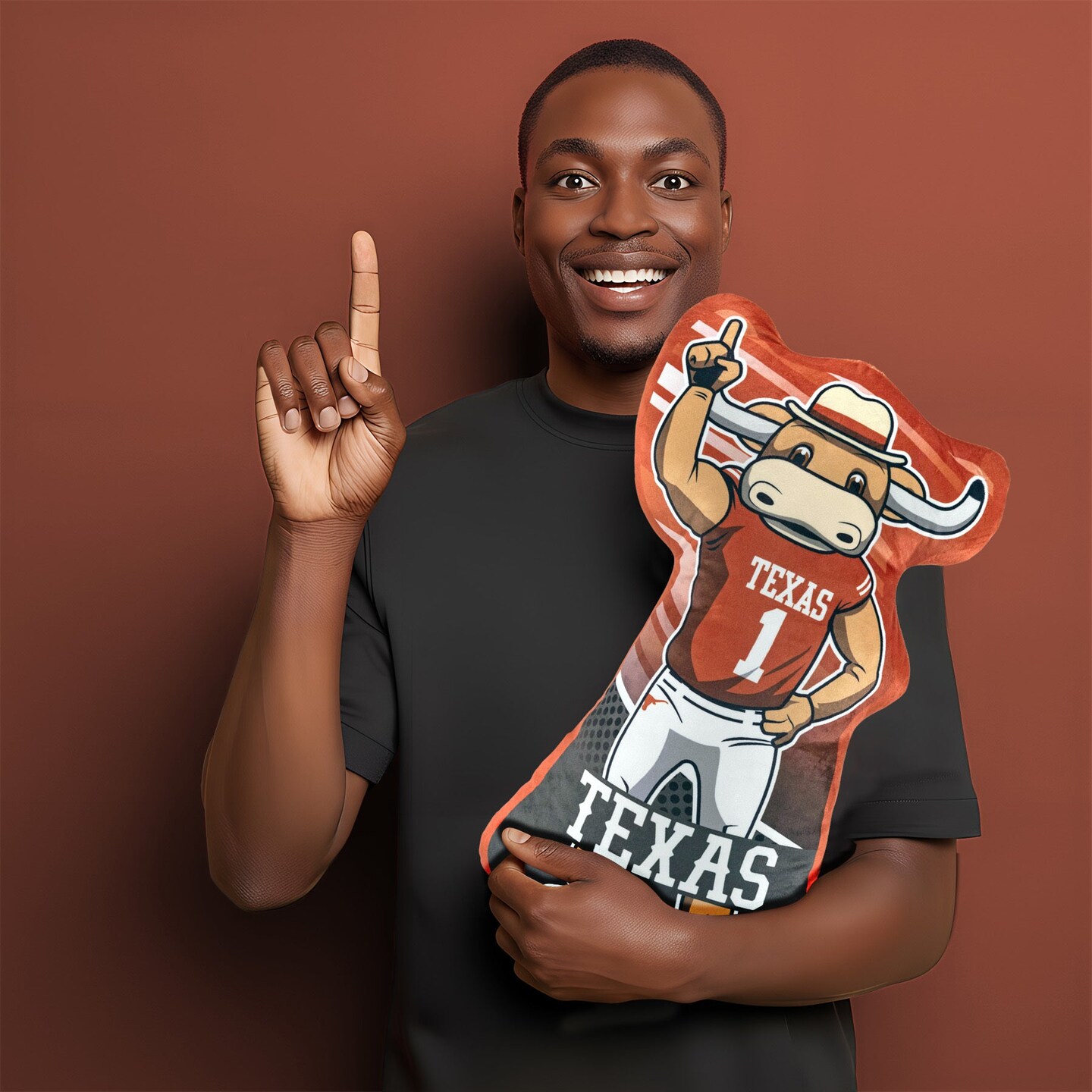 Bleacher Creatures Texas Longhorns Hook 'Em 24" Mascot Sideline Pal