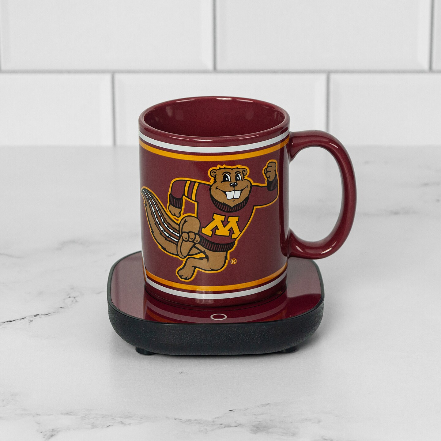 Uncanny Brands Minnesota Golden Gophers 12oz Mug Warmer Set
