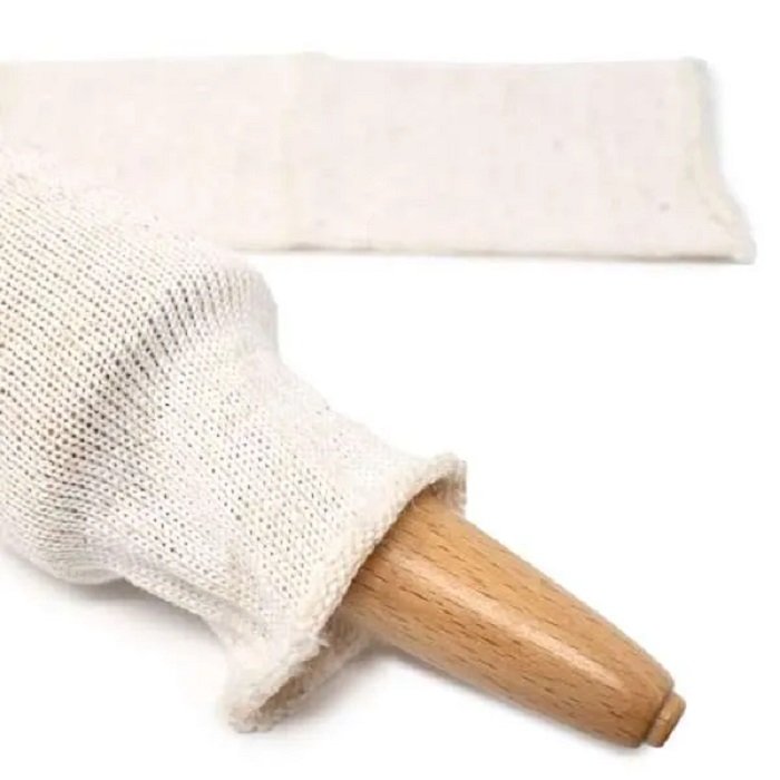 Norpro Reusable Cotton Rolling Pin Covers - Set of 2 - Fits Most Standard-Size Rolling Pins