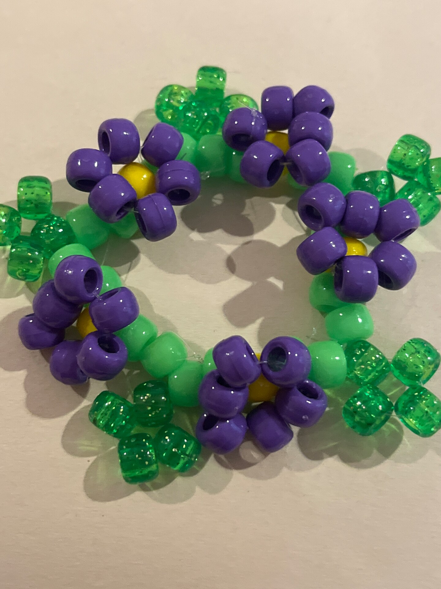 Kandi flower cuff MakerPlace by Michaels