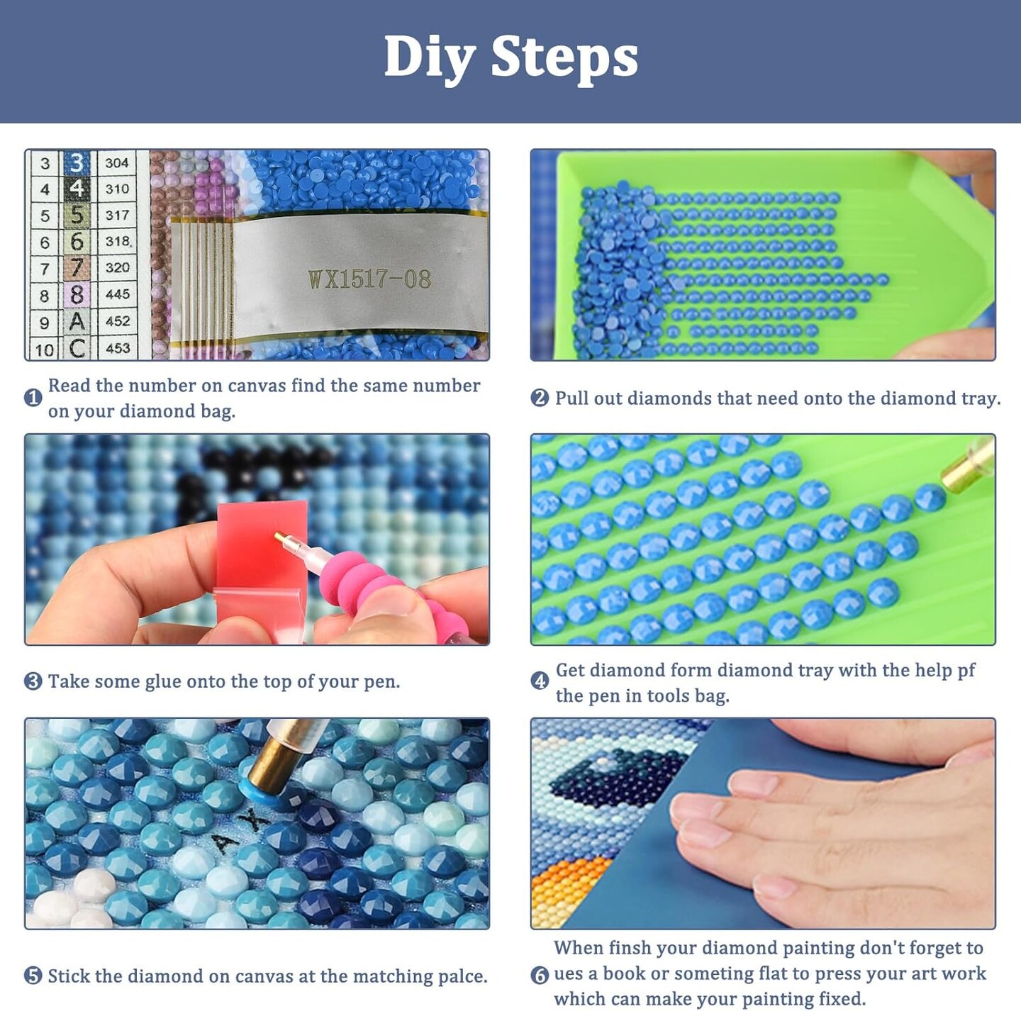 Jesus Diamond Painting for Adults,5D Diamond Art Kits, Full Drill Diamond Dots Paintings for Beginners, Diamond Art Painting Kits