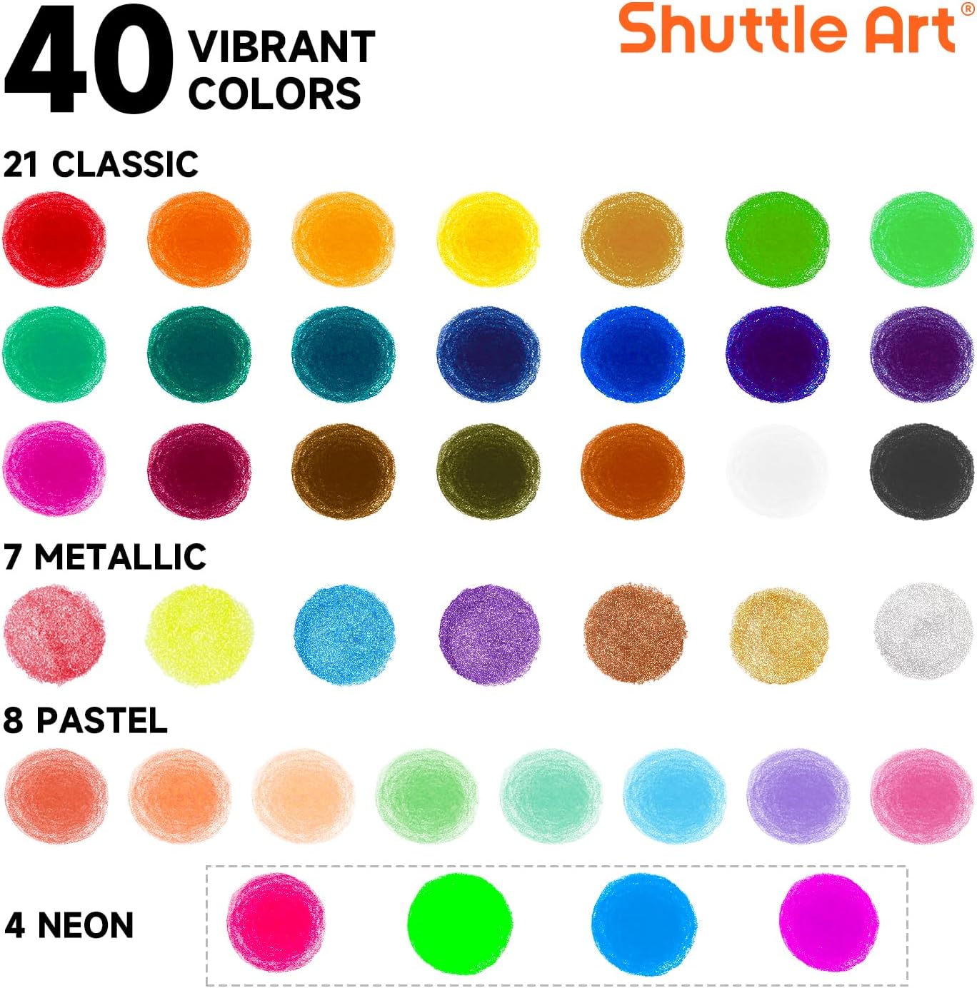 Tempera Paint Sticks,40 Colors Solid Tempera Paint for Kids, Super Quick-drying, Washable, Works Great on Paper Wood Glass Ceramic Canvas