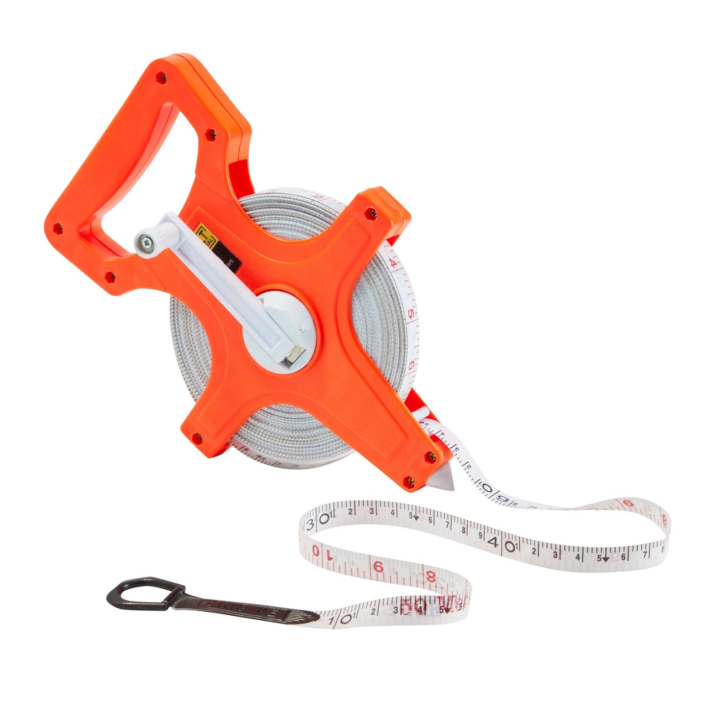 Retractable Open Reel Measure Tape 50 Meter/164 Feet, Track and Field Measuring Tape for Long Jump, Sports, Athletics