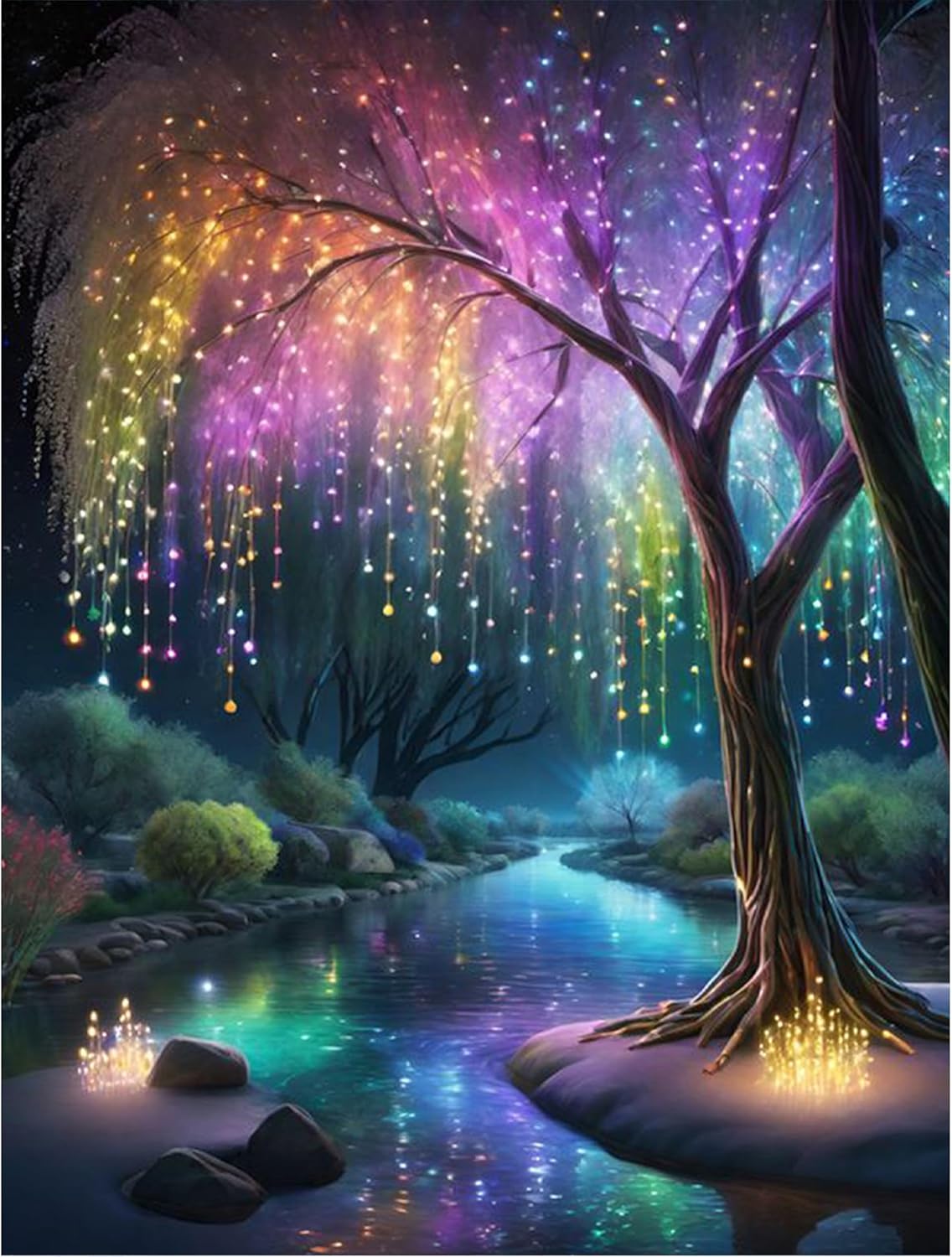Tree Paint by Number Kits for Adults-Tree of Life Paint by Numbers Kits for Adults,Tree of Life Paint by Number Kits on Canvas Perfect for Gifts Home Wall Decor(16x20inch)