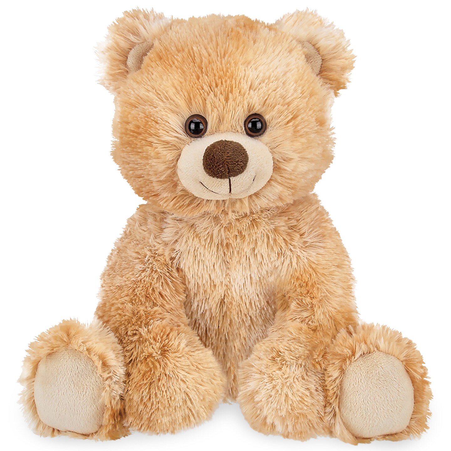 Bearington Lil&#x2019; Kipper Plush Teddy Bear: Classic Hand-Sewn 11.5&#x201D; Light Brown Stuffed Bear, with Soft Shaggy Plush Faux-Fur and Premium Fill, Great Birthday for Collectors of All Ages