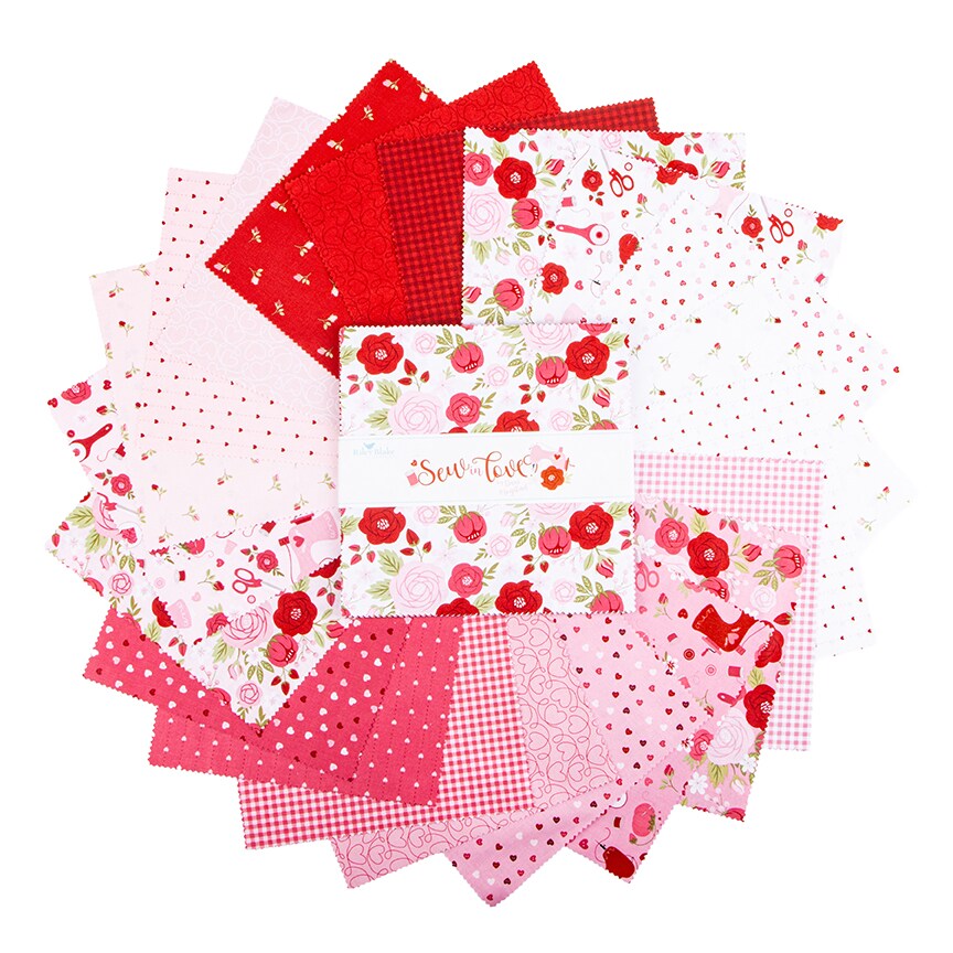 Sew in Love 10" Square Pack (Layer Cake / 10" Stacker) by Dani Mogstad for Riley Blake (10-16900-42)