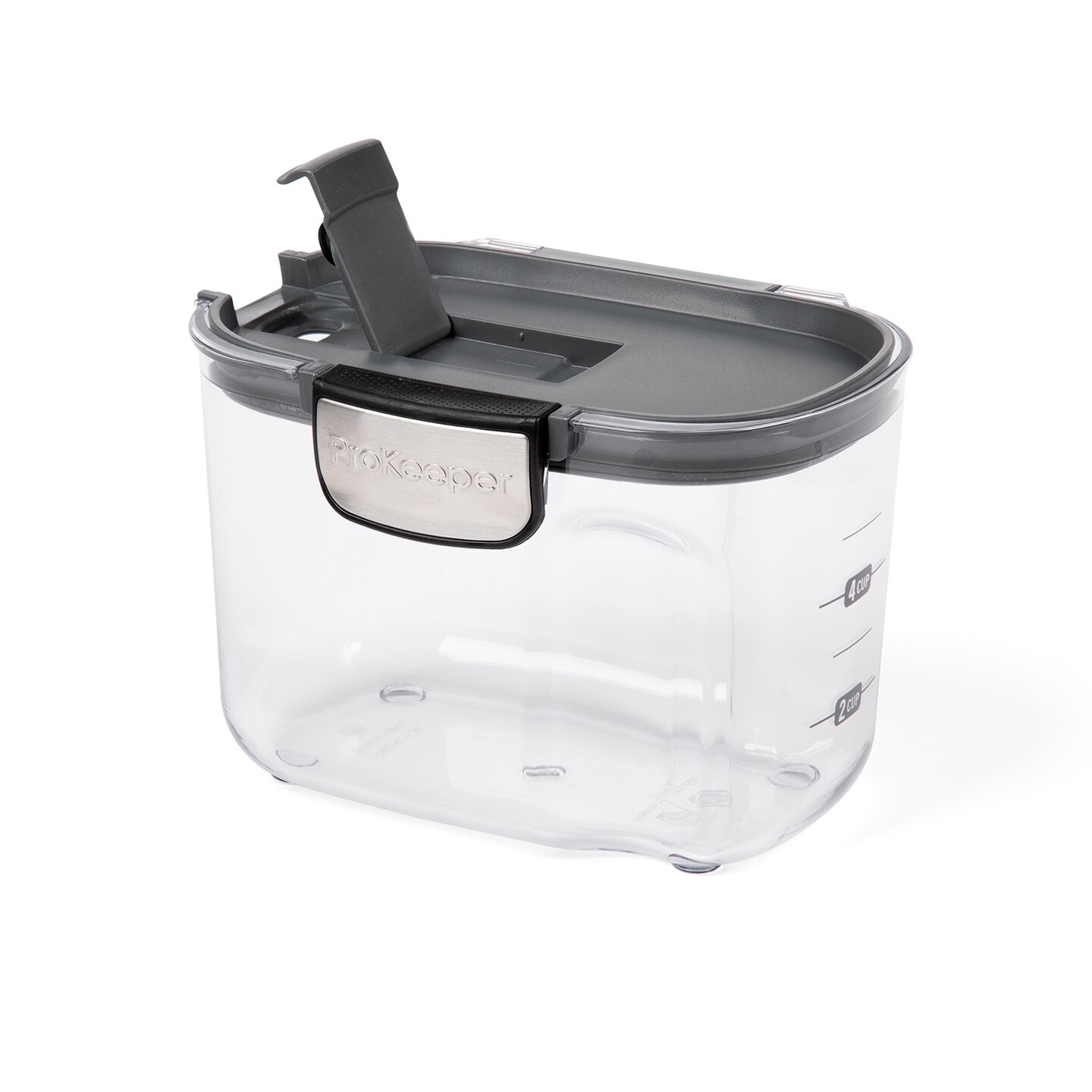 Progressive International ProKeeper+ Airtight Specialty Sugar Storage Container, Clear Plastic