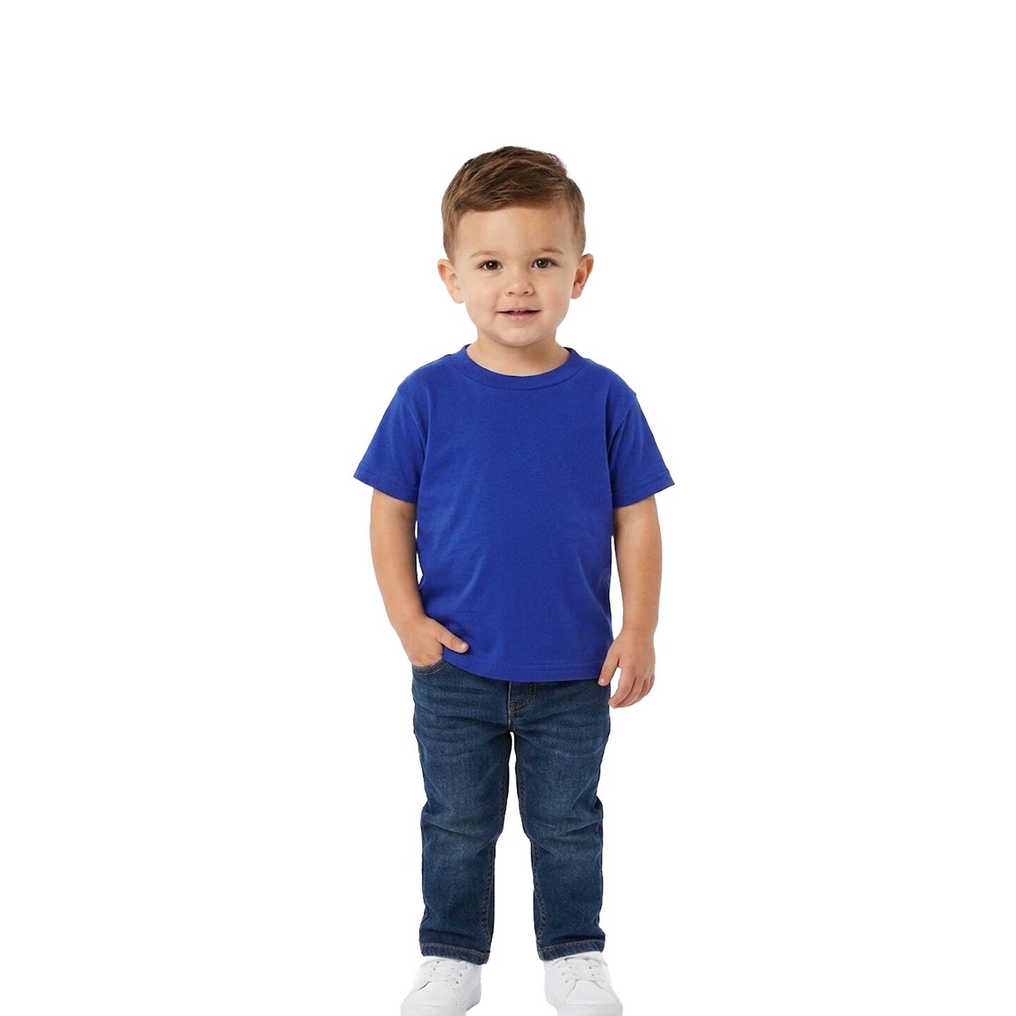 Rabbit Skins® Toddler Cotton Jersey Crew Neck Short Sleeve Tee - 3301T