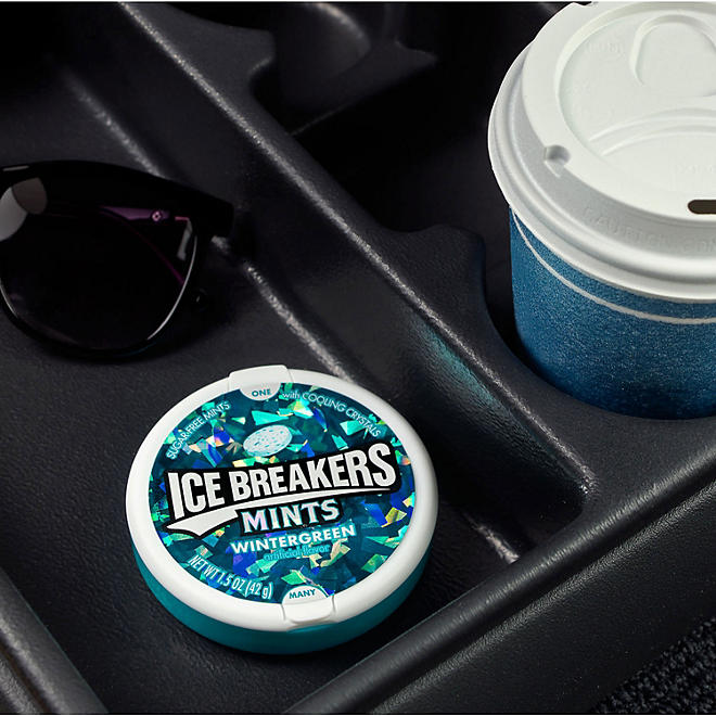 Ice Breakers Wintergreen Sugar Free Breath Mints 1.5 oz 8 pk.