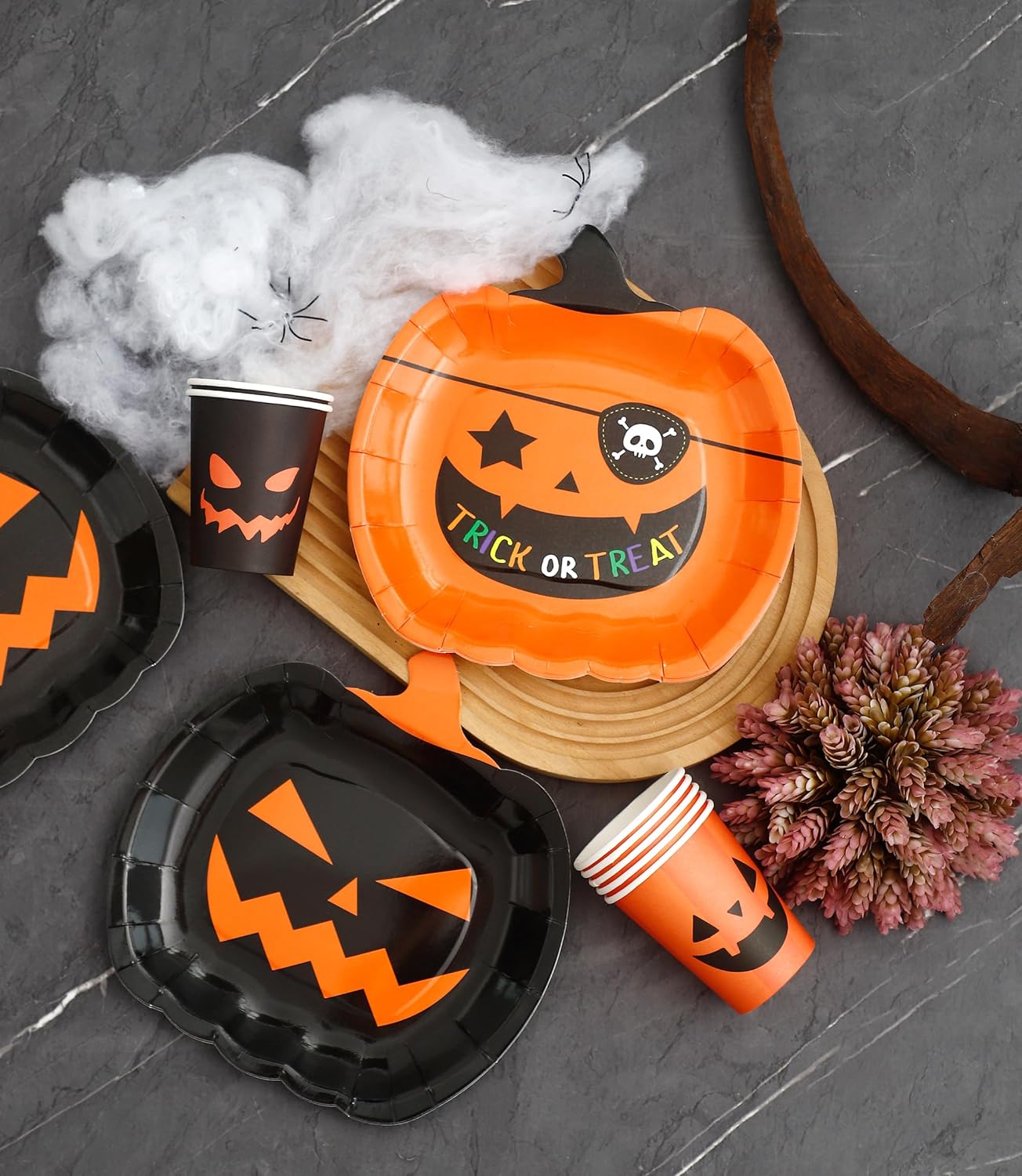 Halloween Plates and Napkins Party Supplies