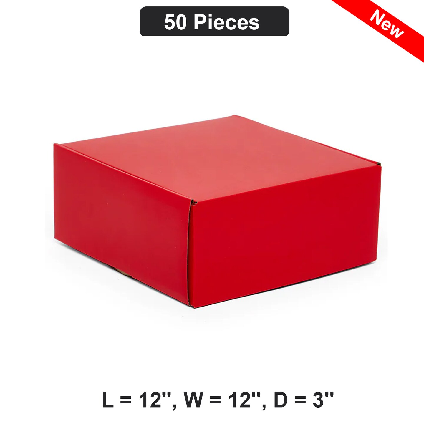 Sturdy Mailing Boxes Perfect for Safe Shipping 12'' x 12'' x 3''