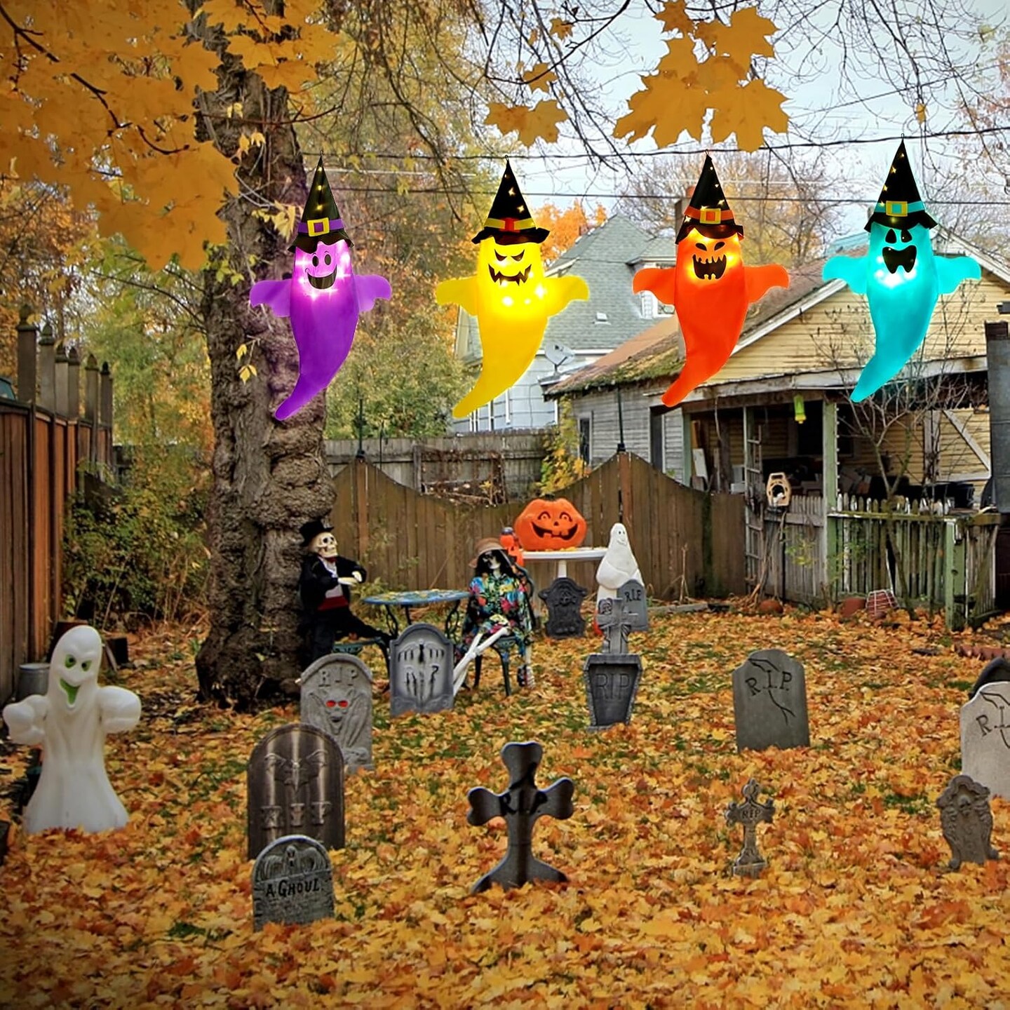 Giant Spider Web Halloween Decorations Outdoor