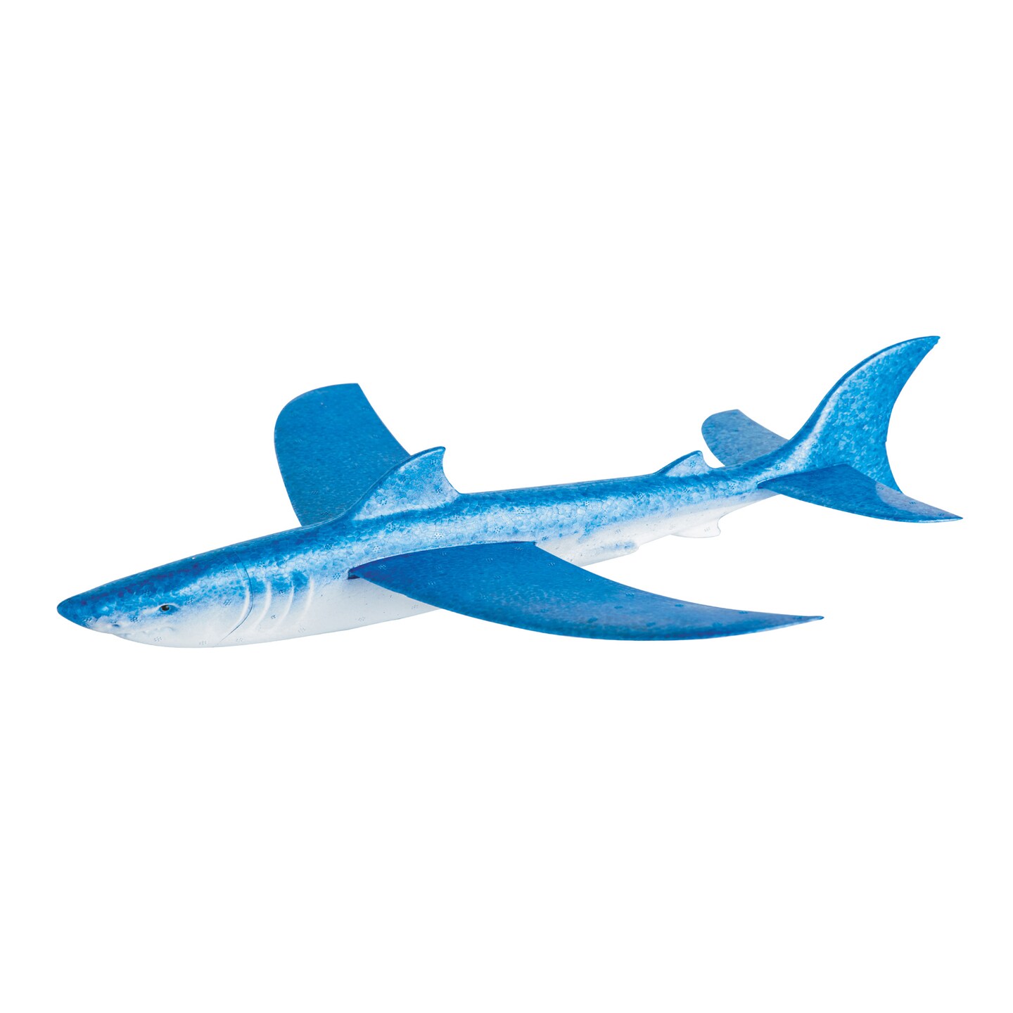 Tiger Tribe: Shark Glider - Glides Over 40m (120 Feet), Foam Flying Toy, 18&#x22; Wingspan, Easy Assemble, Waterproof, Outdoor Play, Kids Ages 3+