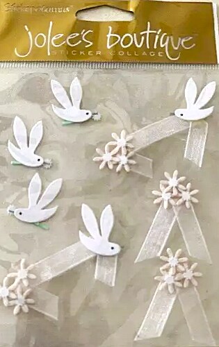 Jolee&#x27;s Boutique Doves Dimensional Stickers
