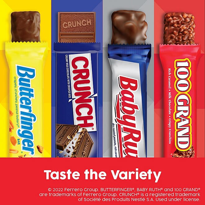 Assorted Full-Size Candy Bars, 36-Count A Chocolate Lover&#x2019;s Dream!