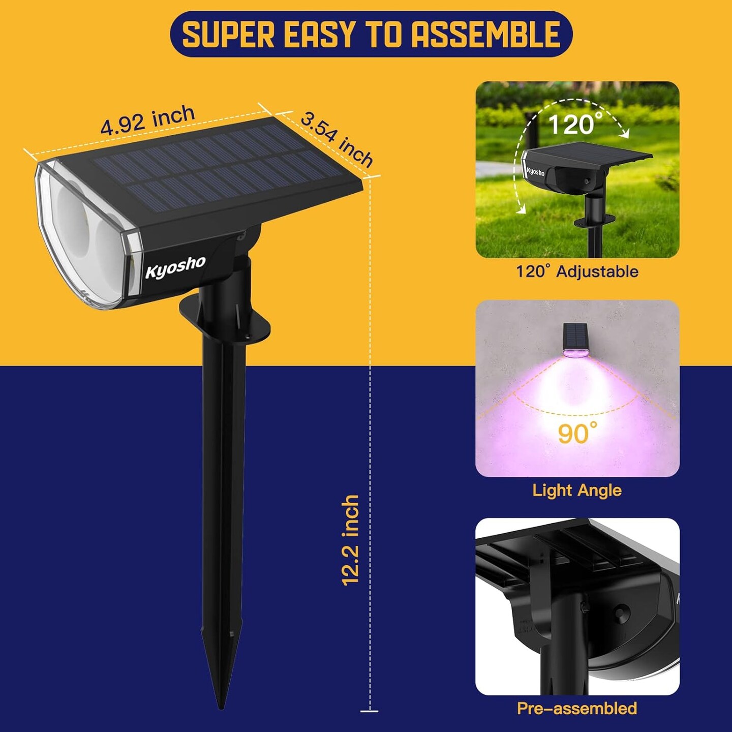 Color Changing Solar Outdoor Lights
