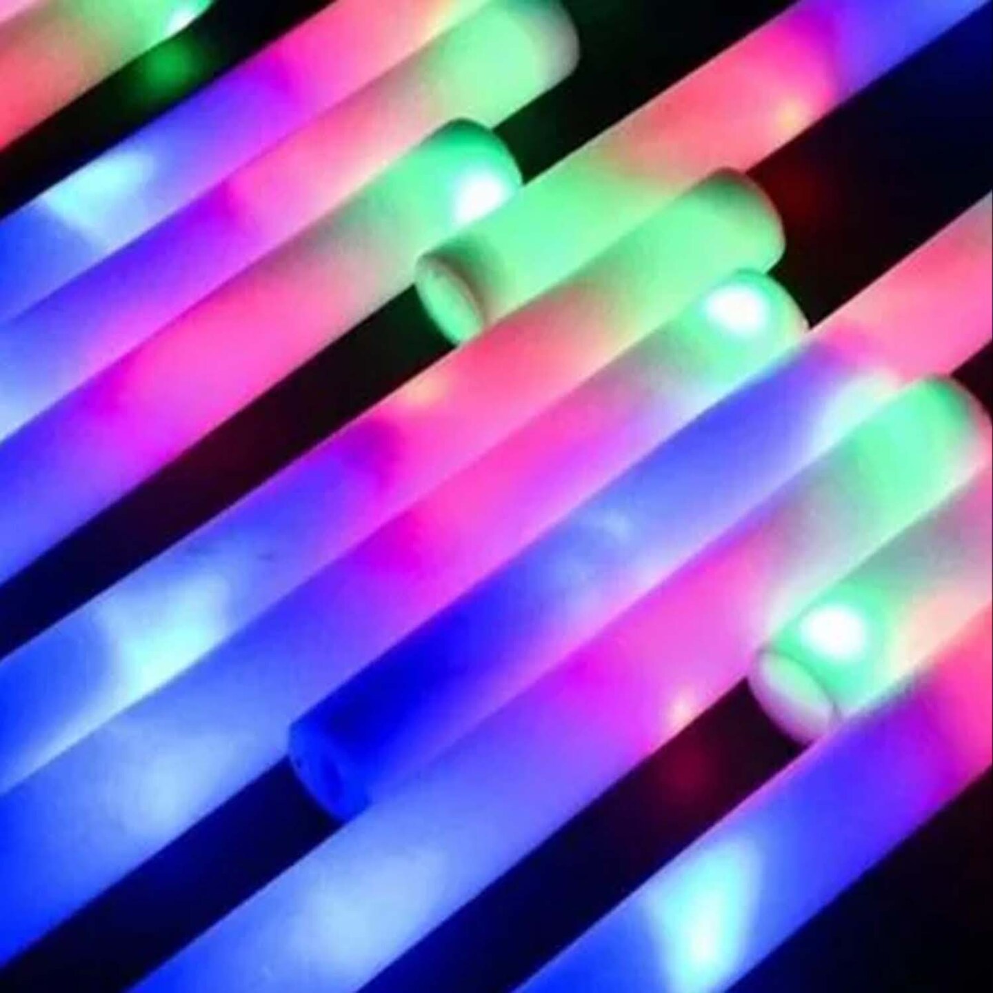 LED Flashing Foam Stick 12 Ct