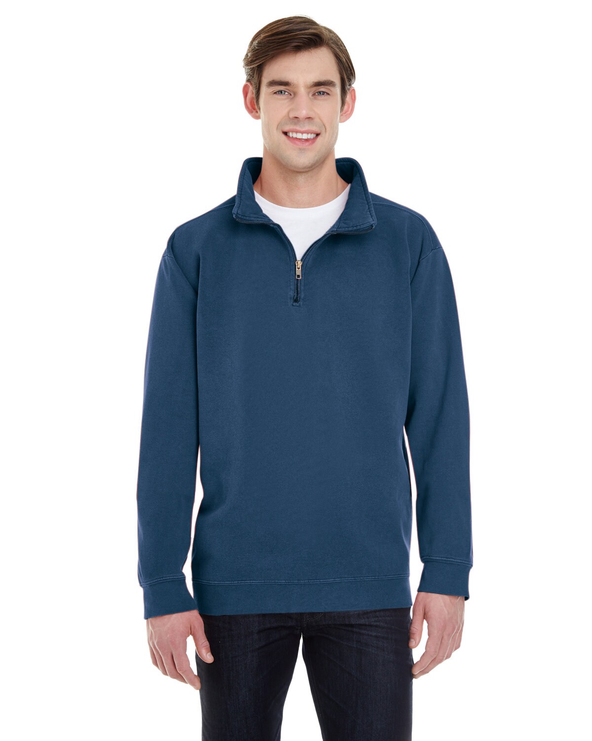 Comfort Colors&#xAE; Stylish Quarter Zip Sweatshirt