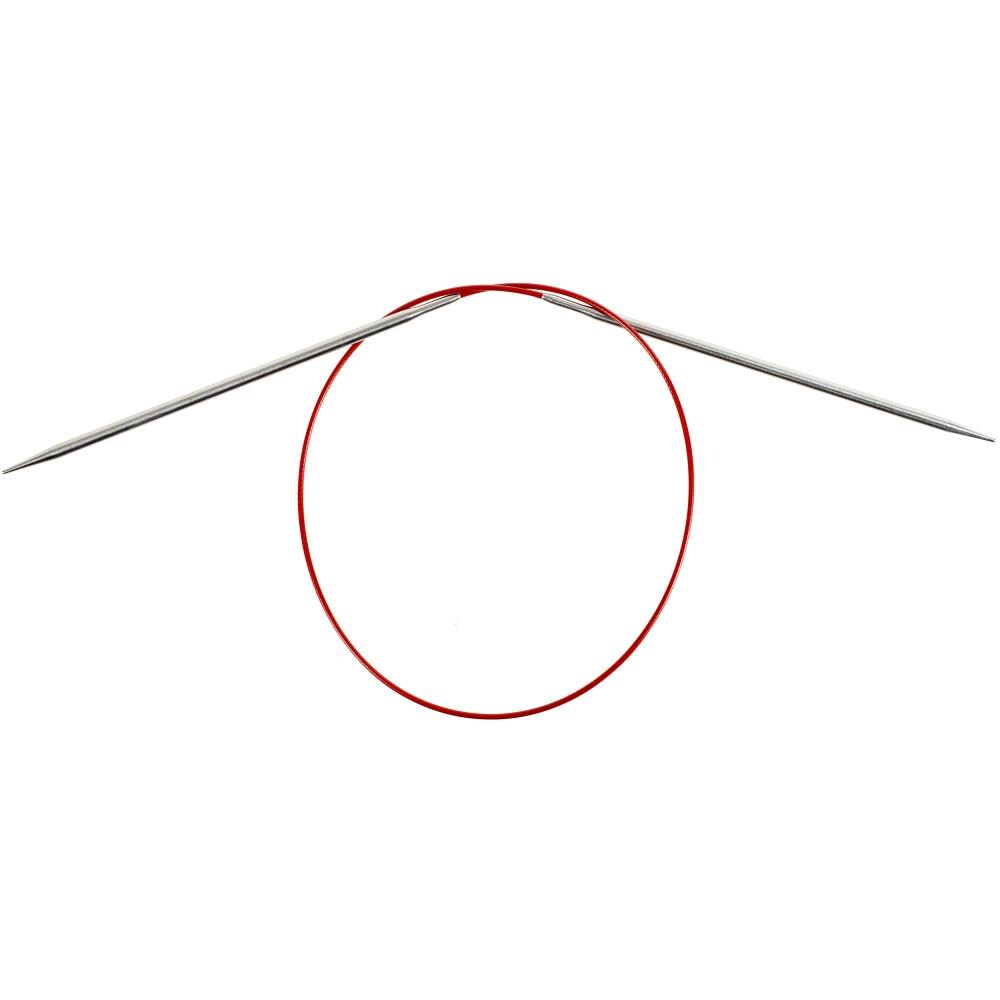 ChiaoGoo Red Lace 24&#x22; Stainless Circular Knitting Needles - Sizes US 0 to 19