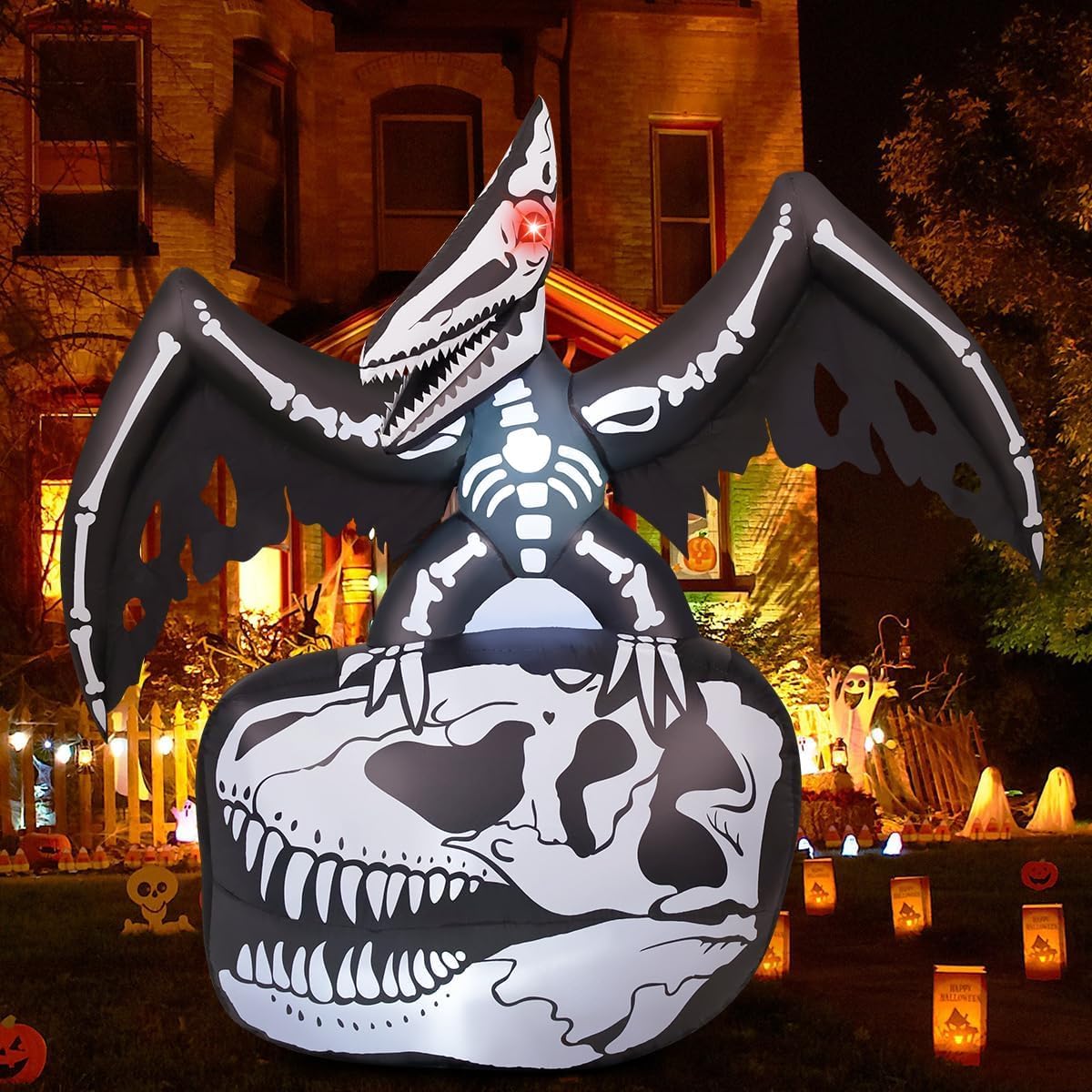 Happy Halloween Inflatables Outdoor Decorations