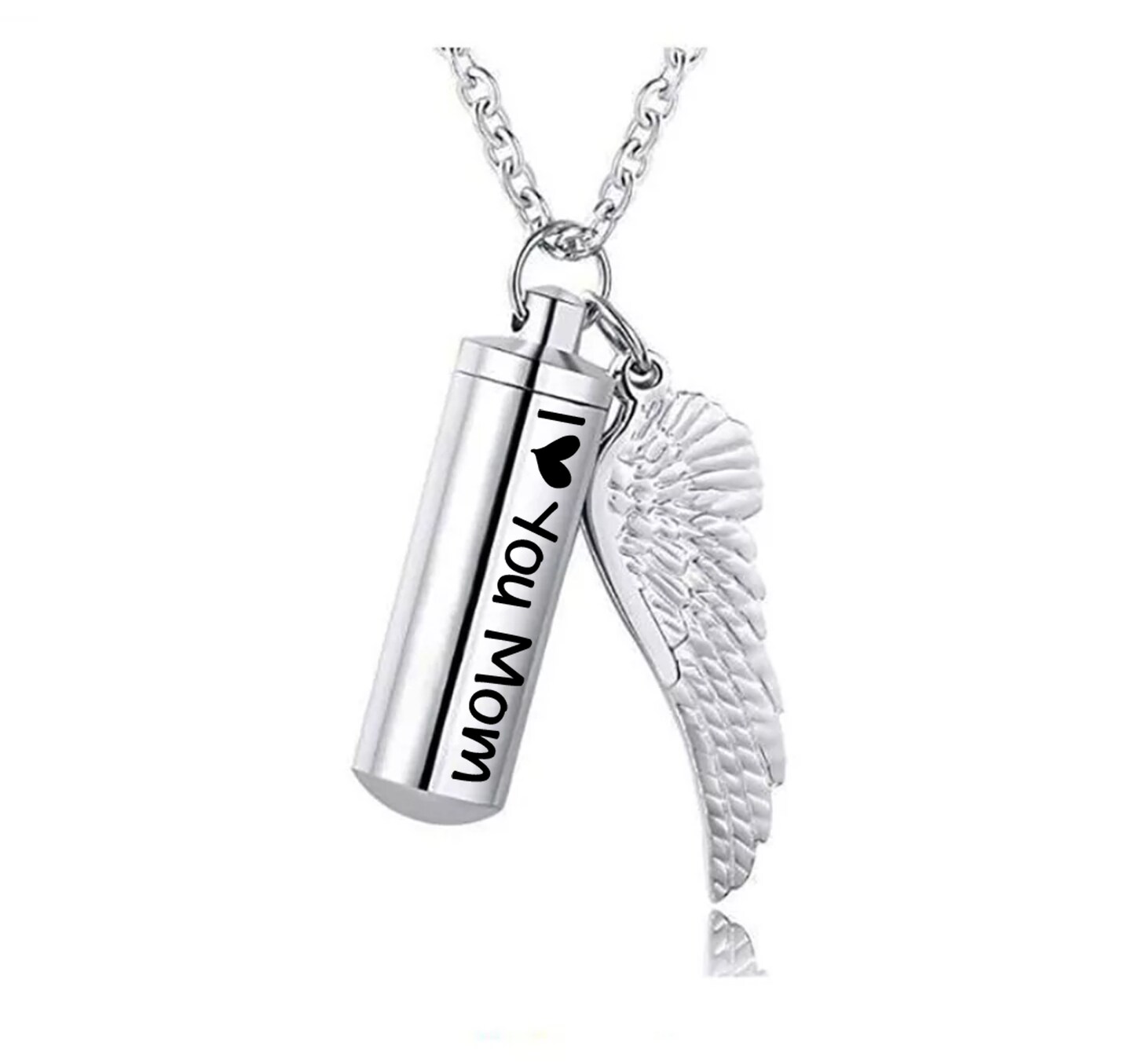 Guardian Angel Wings Urn Necklaces for Ashes Cremation Memory In Memory Of Cremation Jewelry 2024 Best Gift for Her For Him Human/Pet Urn