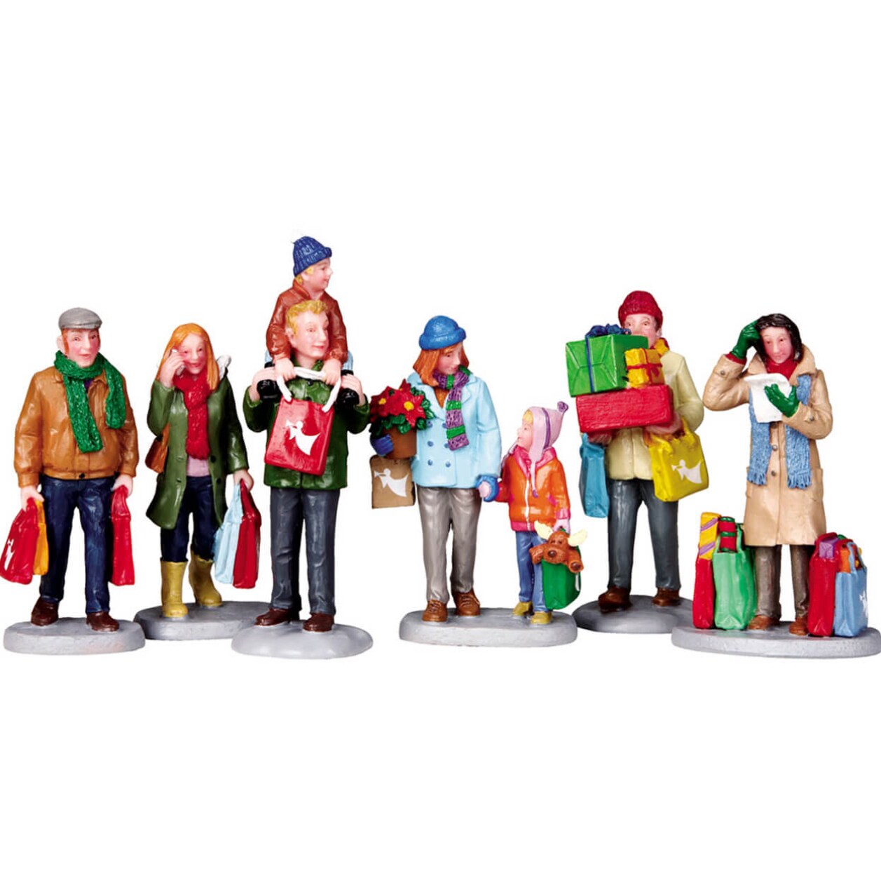 Lemax Holiday Shoppers (Set of 6)