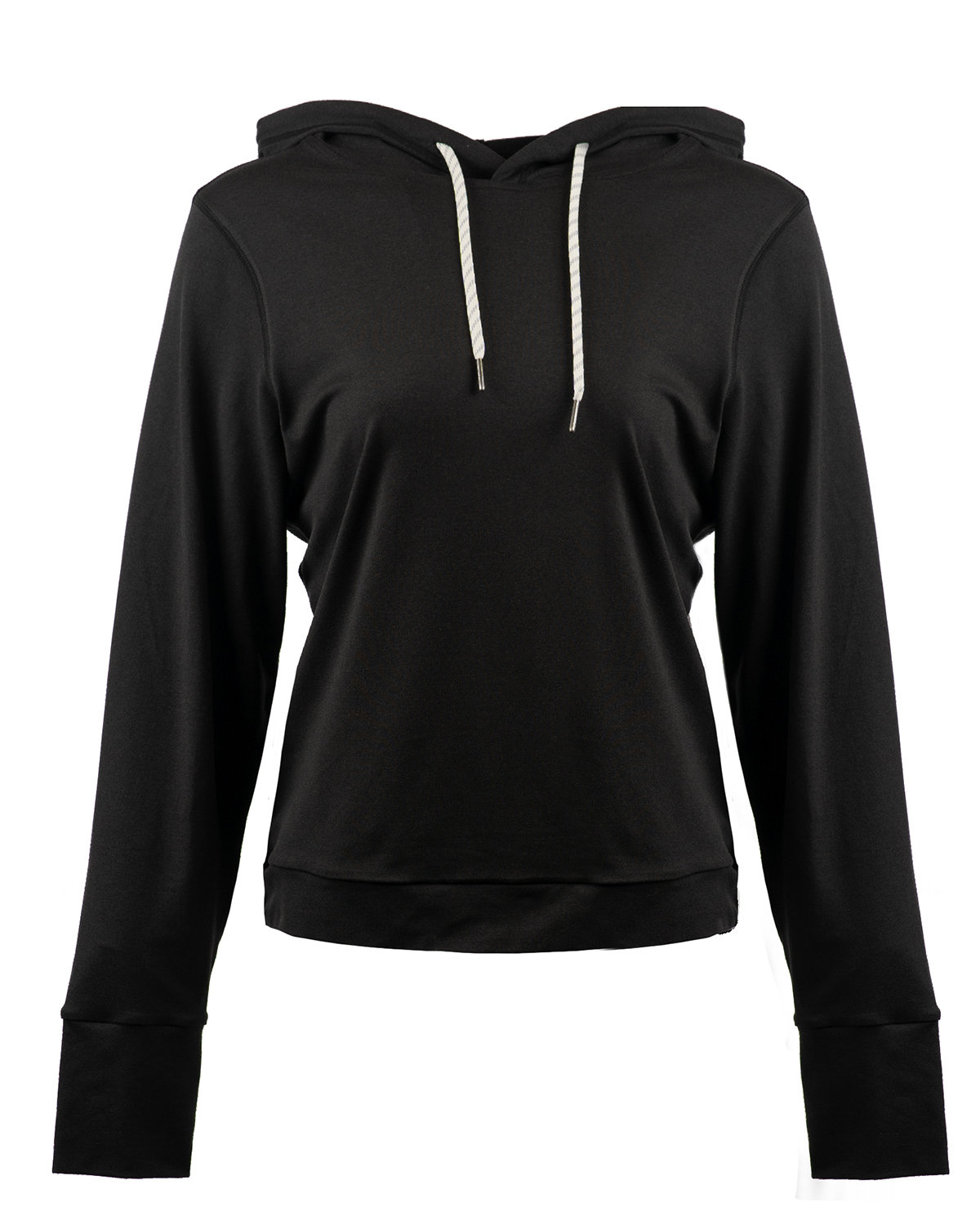 Burnside &#xAE; Ladies Modest Crop Hooded Sweatshirt