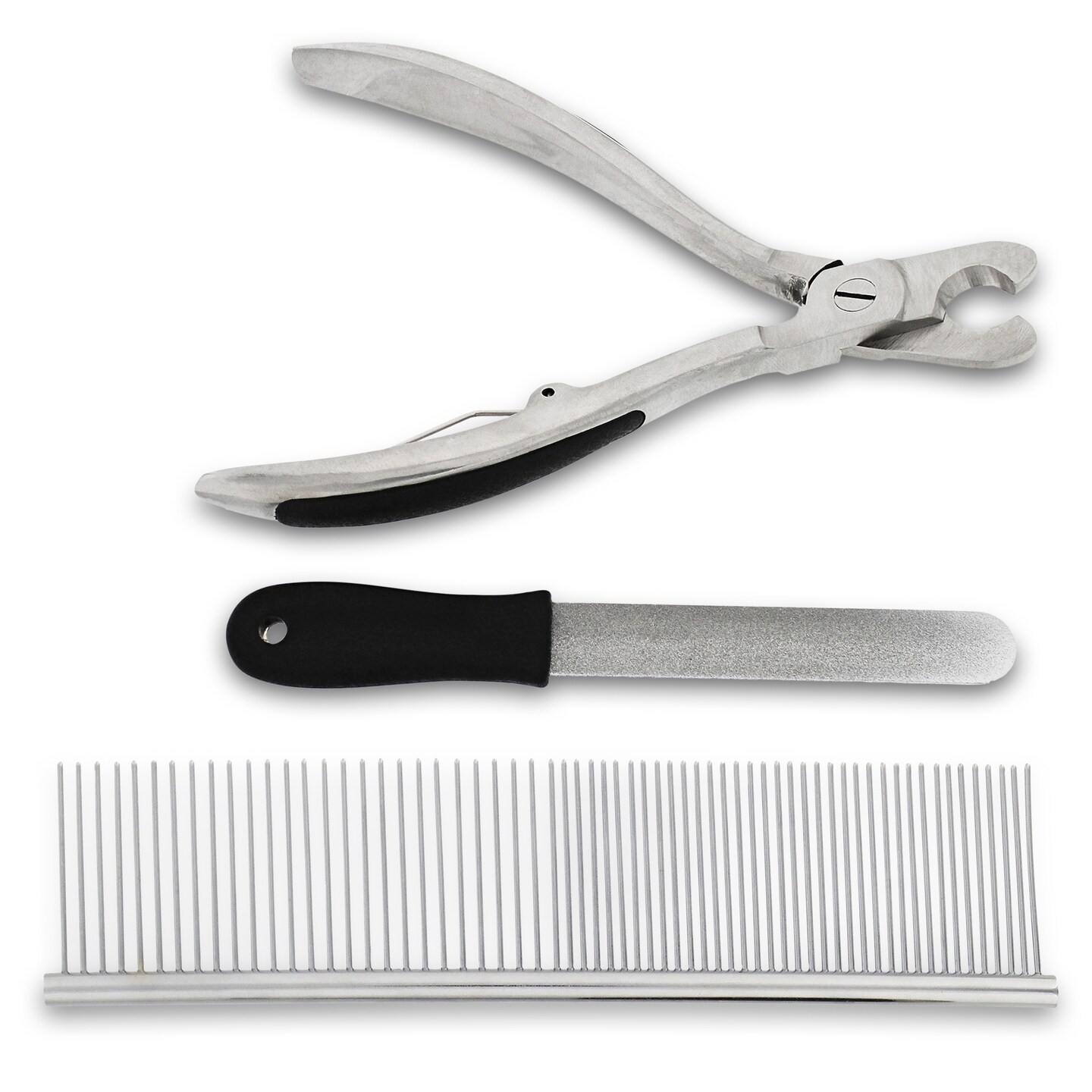 MiMu Large Dog Nail Clippers - Steel Dog Nails Trimmer with File and Comb