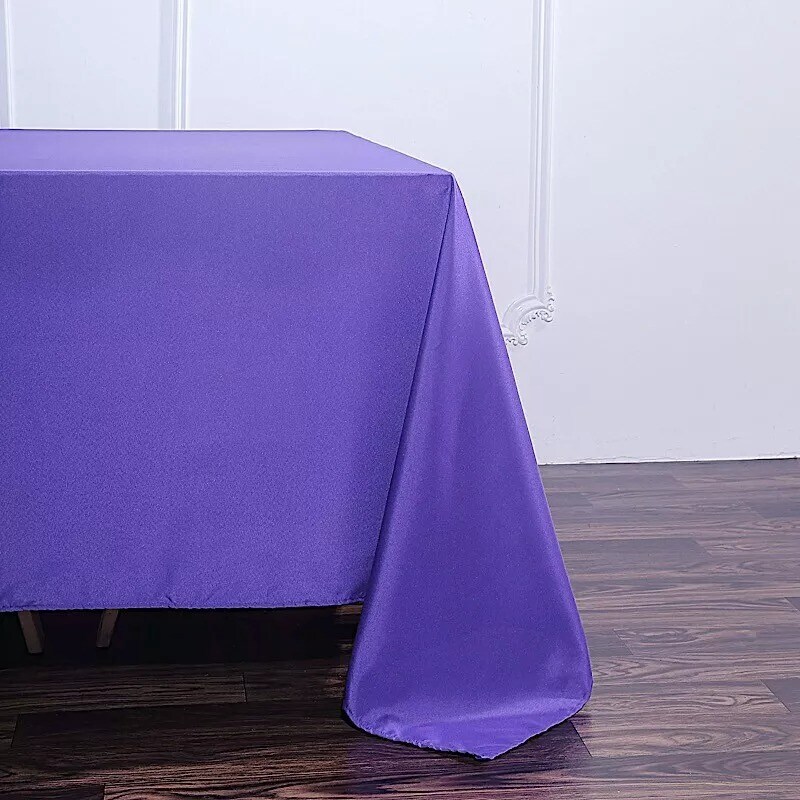 6 pcs 90x90" SQUARE Polyester Tablecloths Wedding Party Supply
