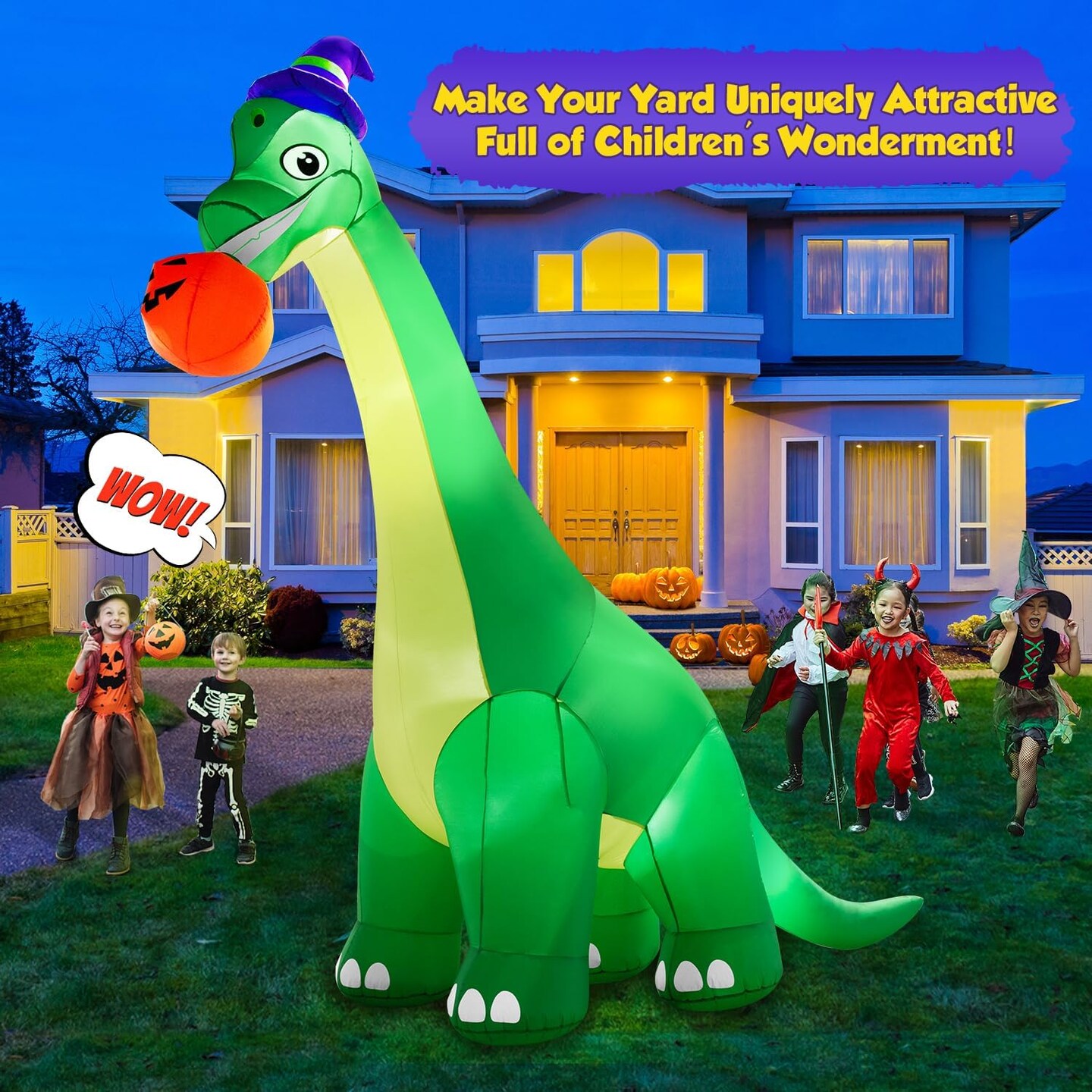 Giant Halloween Dinosaur Inflatable Decorations