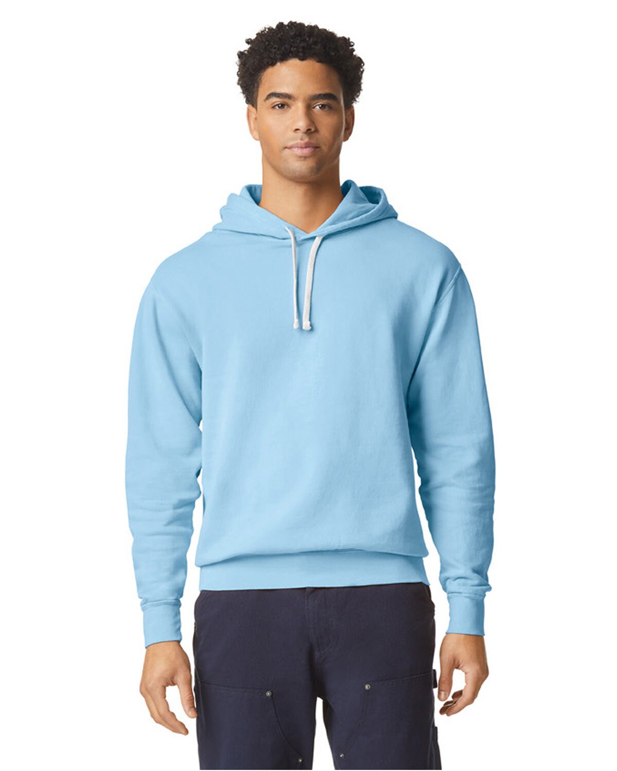 Comfort Colors® Unisex Garment-Dyed Lightweight Fleece Hooded Sweatshirt