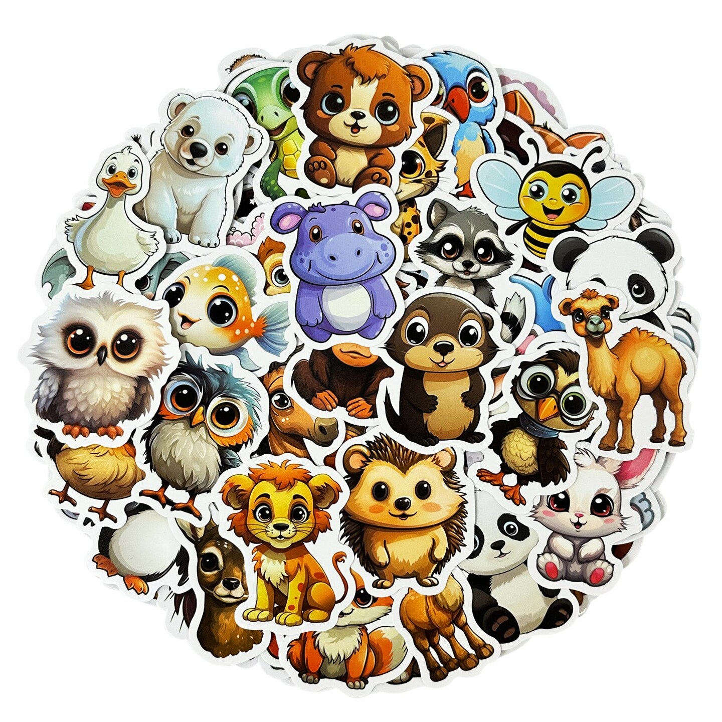 Wrapables Waterproof Vinyl Stickers for Water Bottles, Laptop, Phones