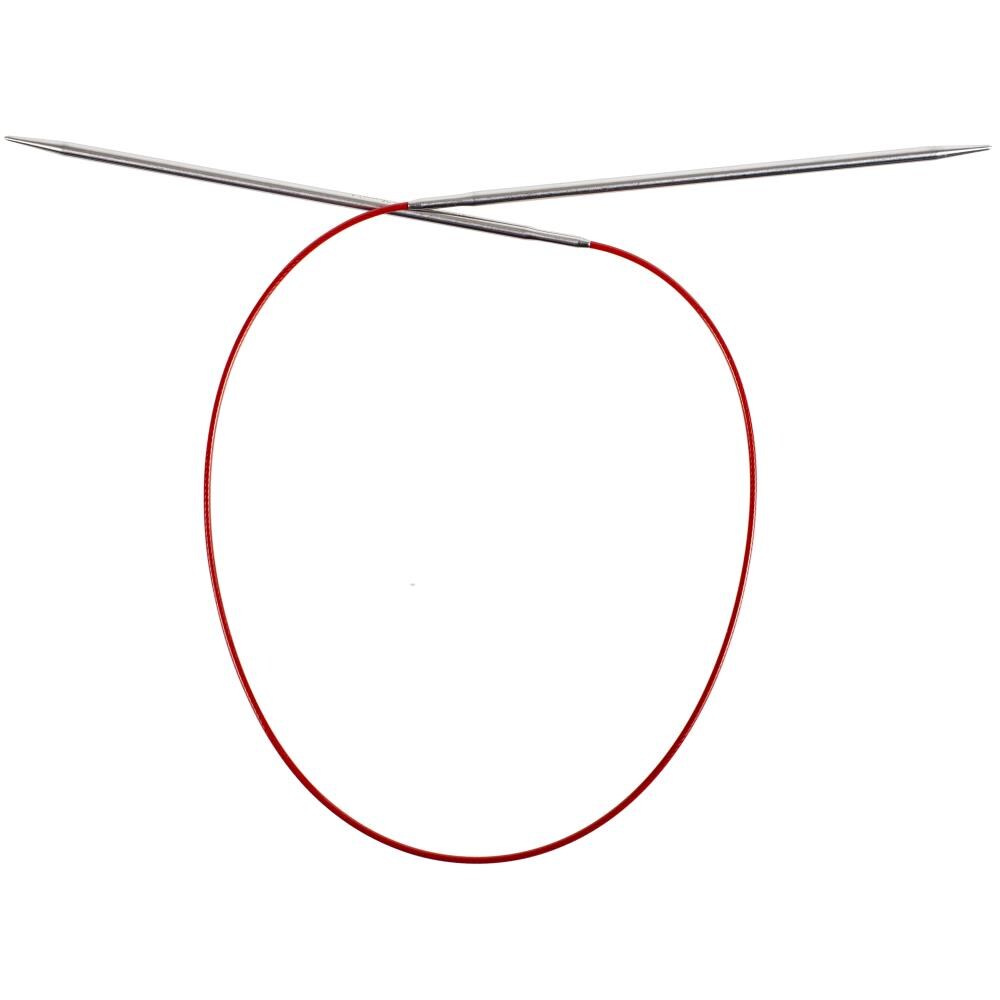 ChiaoGoo Red Lace 24" Stainless Circular Knitting Needles - Sizes US 0 to 19
