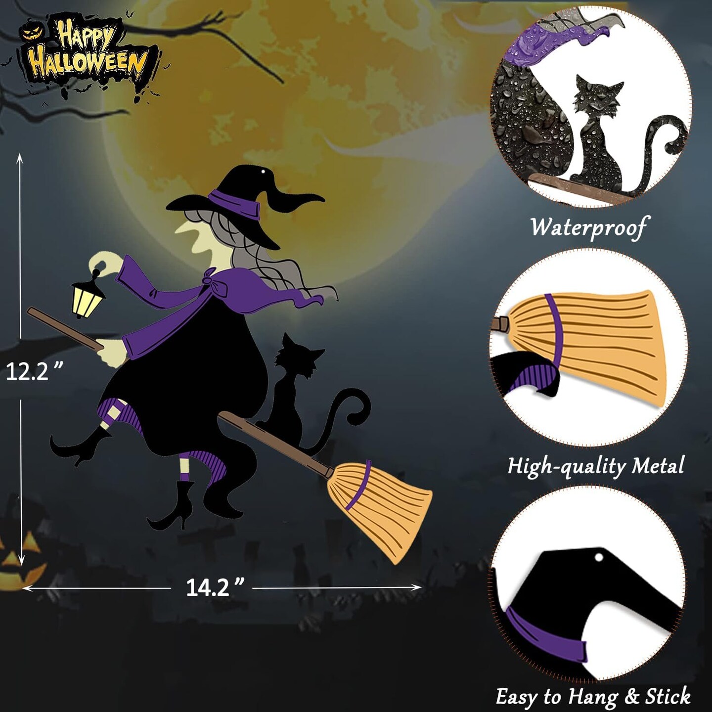 Witch Halloween Decoration