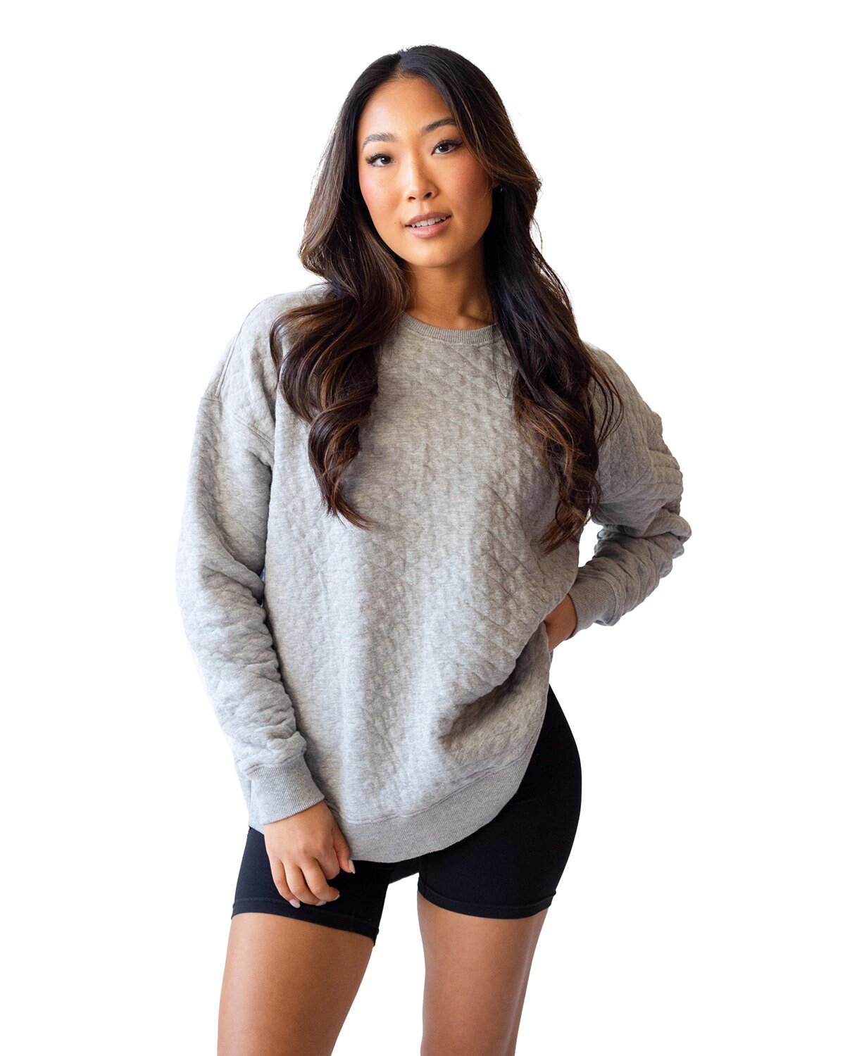 Ladies&#x27; Quilted Pullover