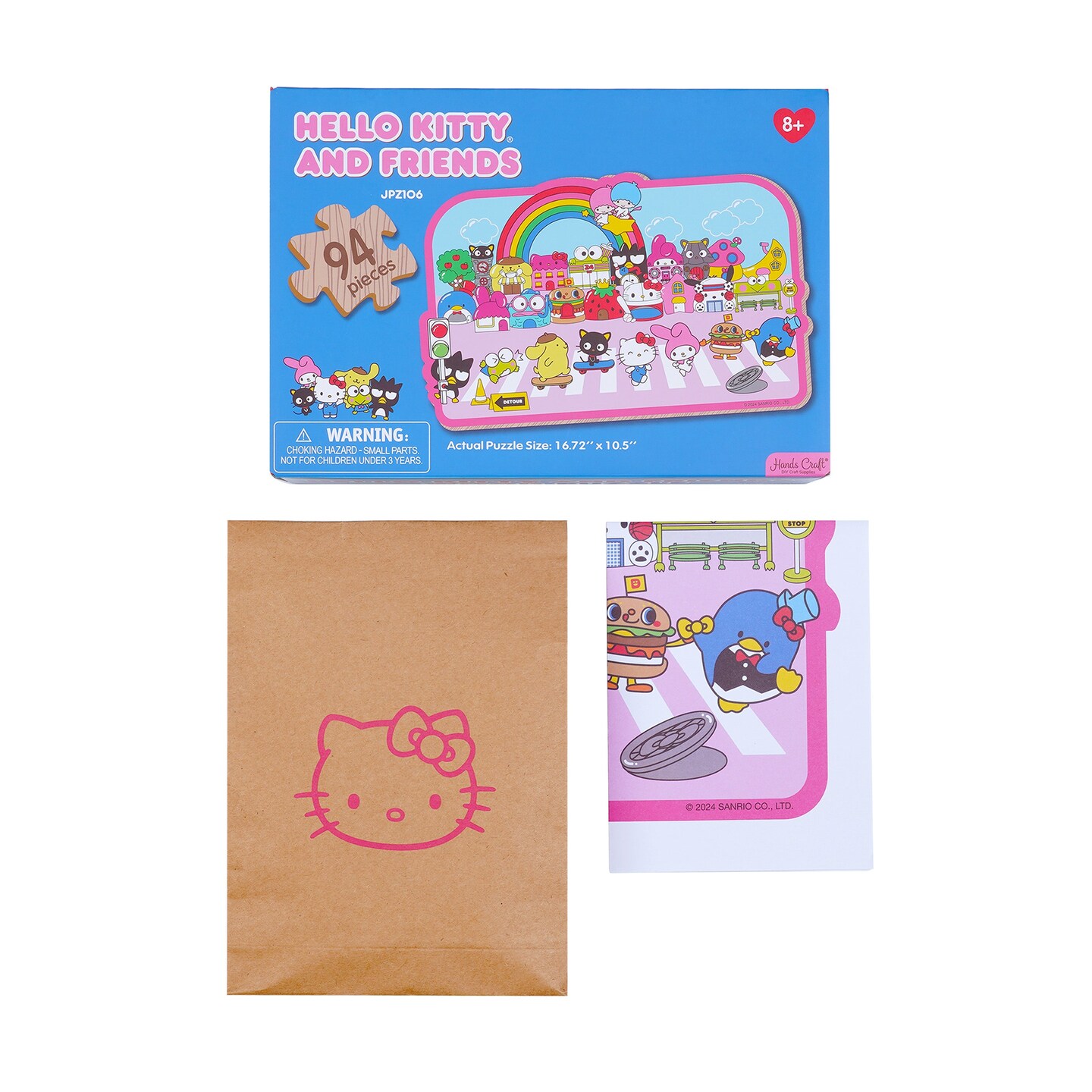 Hello Kitty® and Friends Street with Shops | Wooden Jigsaw Puzzle