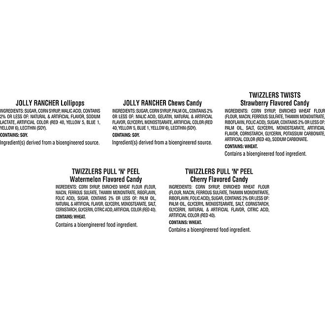 Sweeten Up Your Party with Jolly Rancher and Twizzlers 270 Pcs