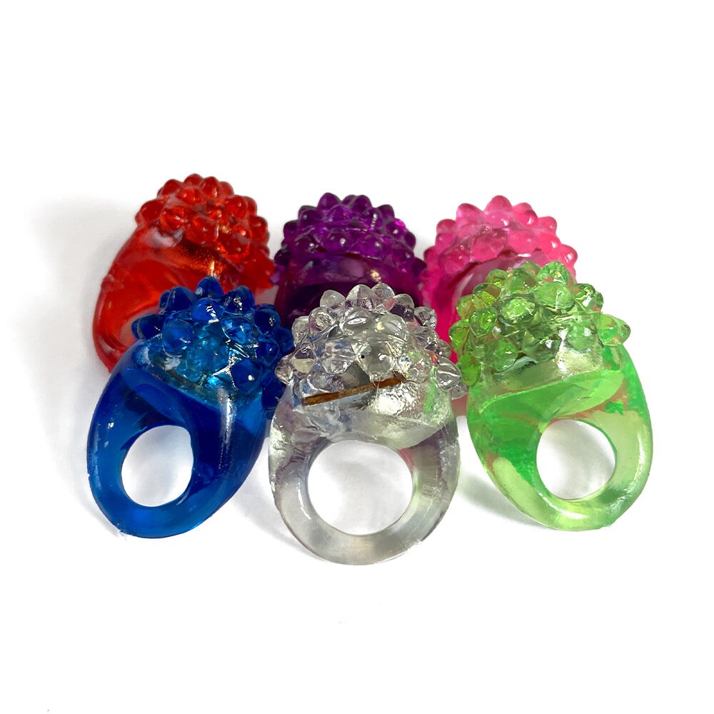 Flashing Grape Ring Assortment 24 Ct