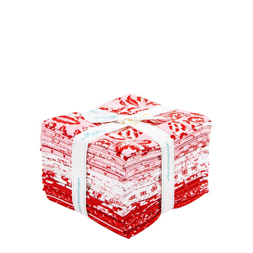 Letters to Cupid Fat Quarter Bundle by My Mind's Eye for Riley Blake (FQ-16980-21)