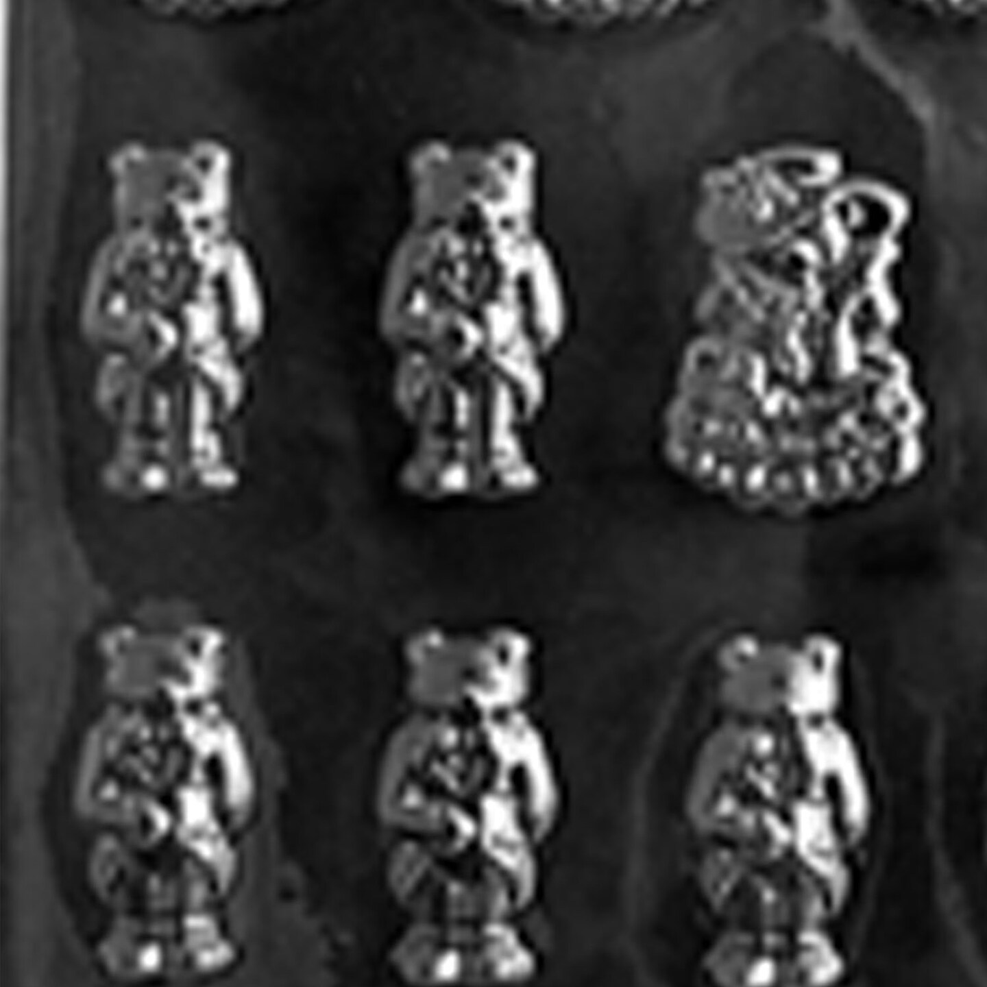 Bride &#x26; Groom Bears Chocolate Mold Perfect Wedding Treats for Bear Lovers