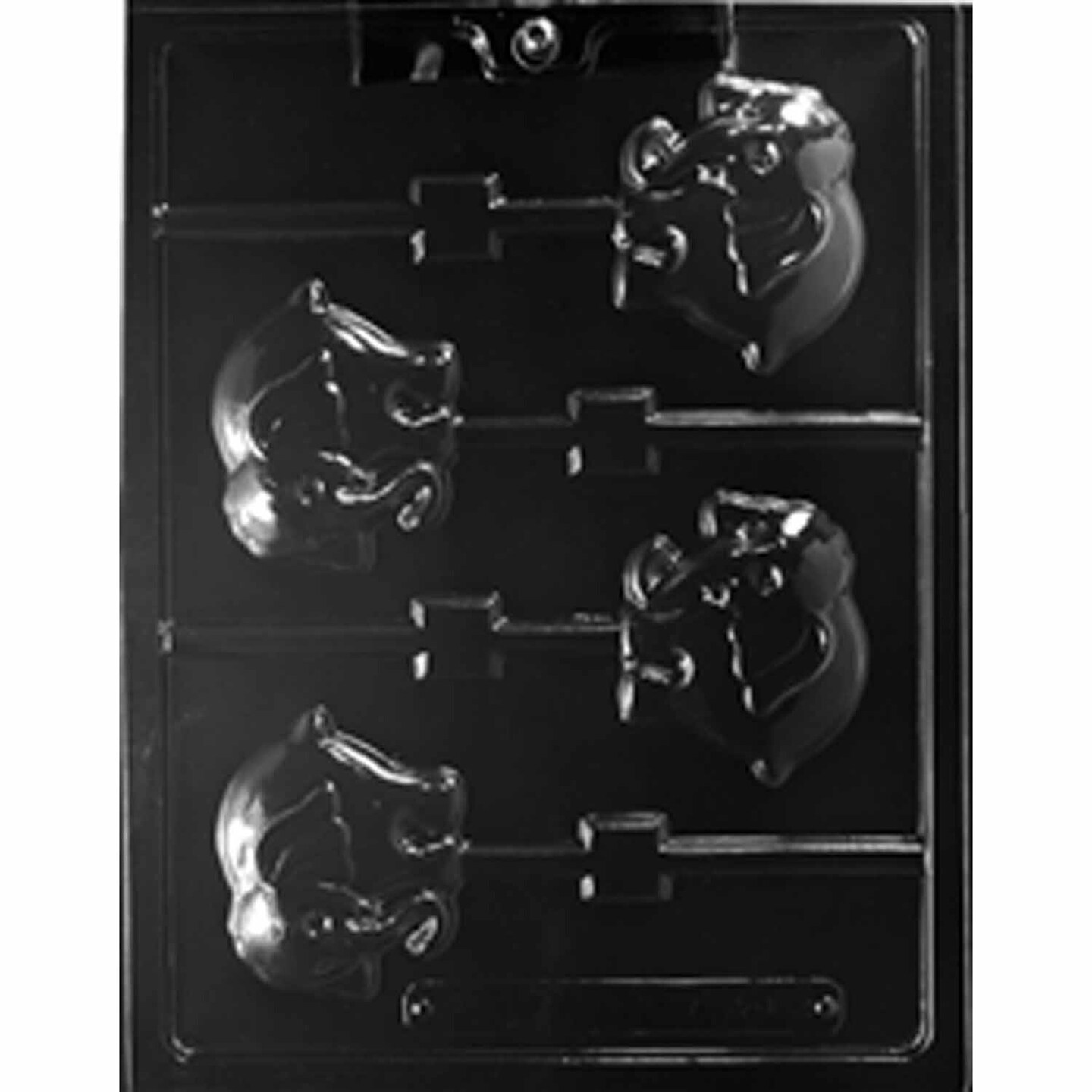 Elephant Lollipop Chocolate Mold Perfect for Safari Themed Treats