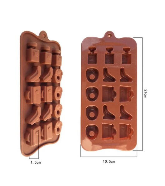 Purse and Perfume Handbag Silicone DIY Mold to make Soap Candle Chocolate Candy Tray Mold ICE Party maker mould