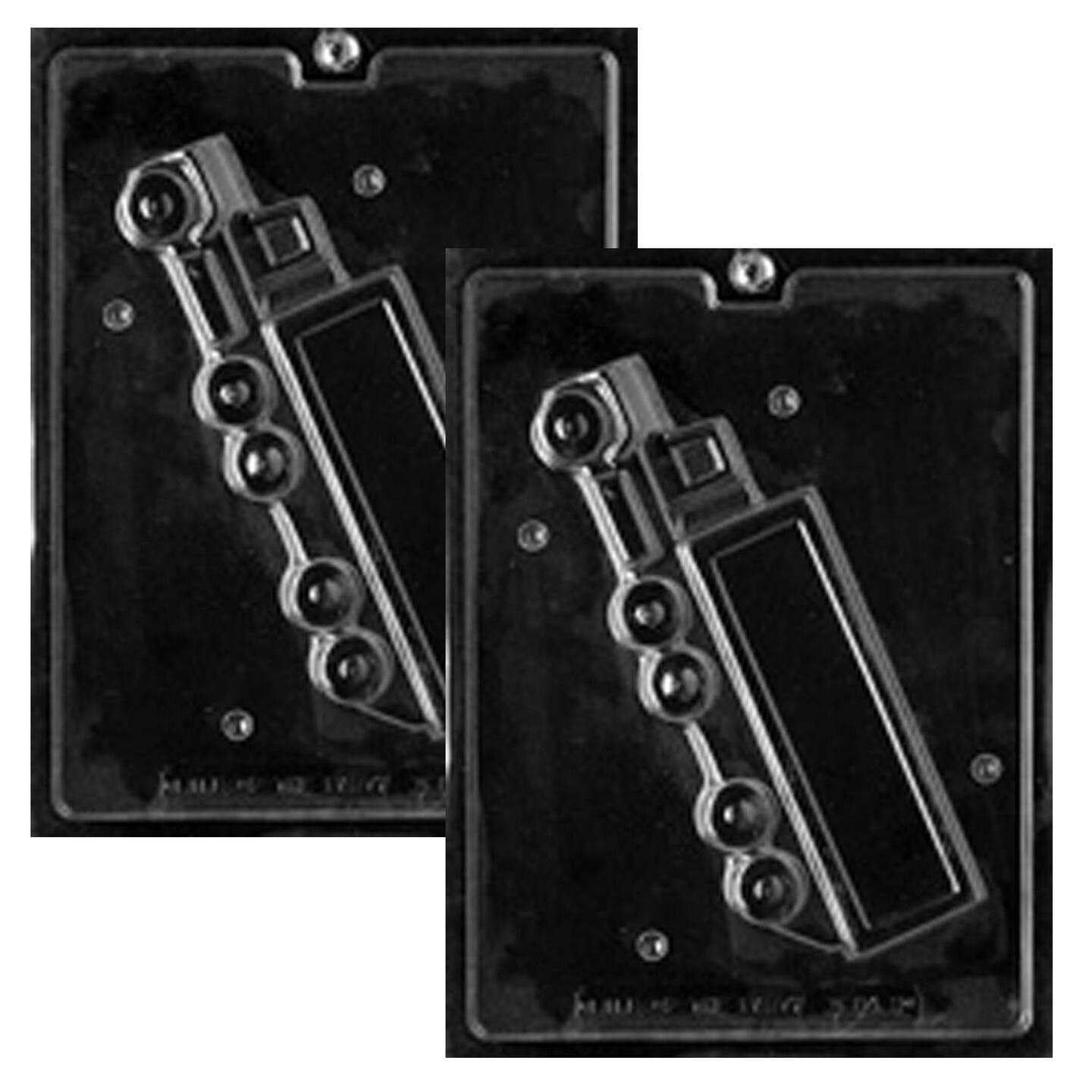 3D Semi Tractor Trailer Truck Chocolate Mold Side B for Unique Treats