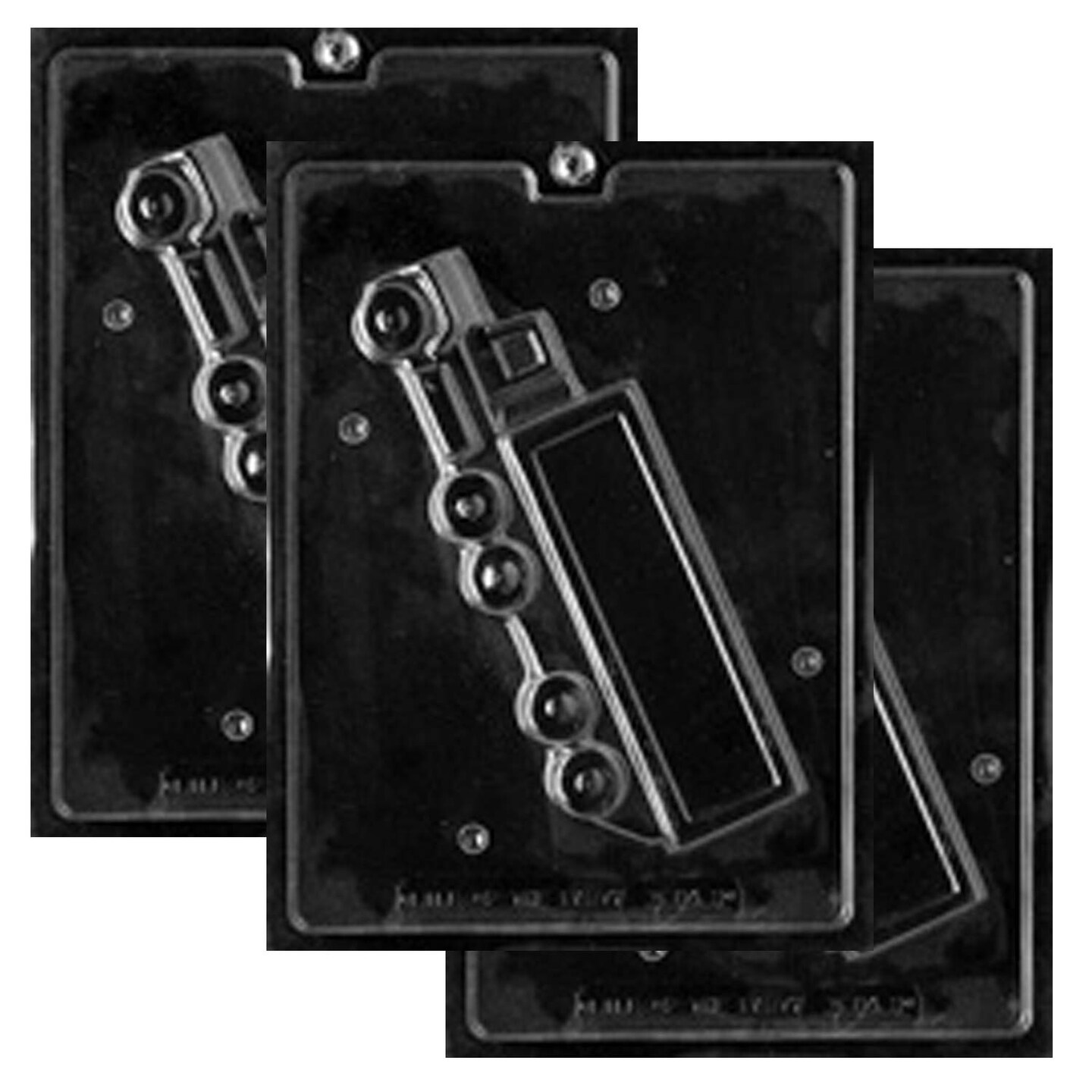 3D Semi Tractor Trailer Truck Chocolate Mold Side B for Unique Treats