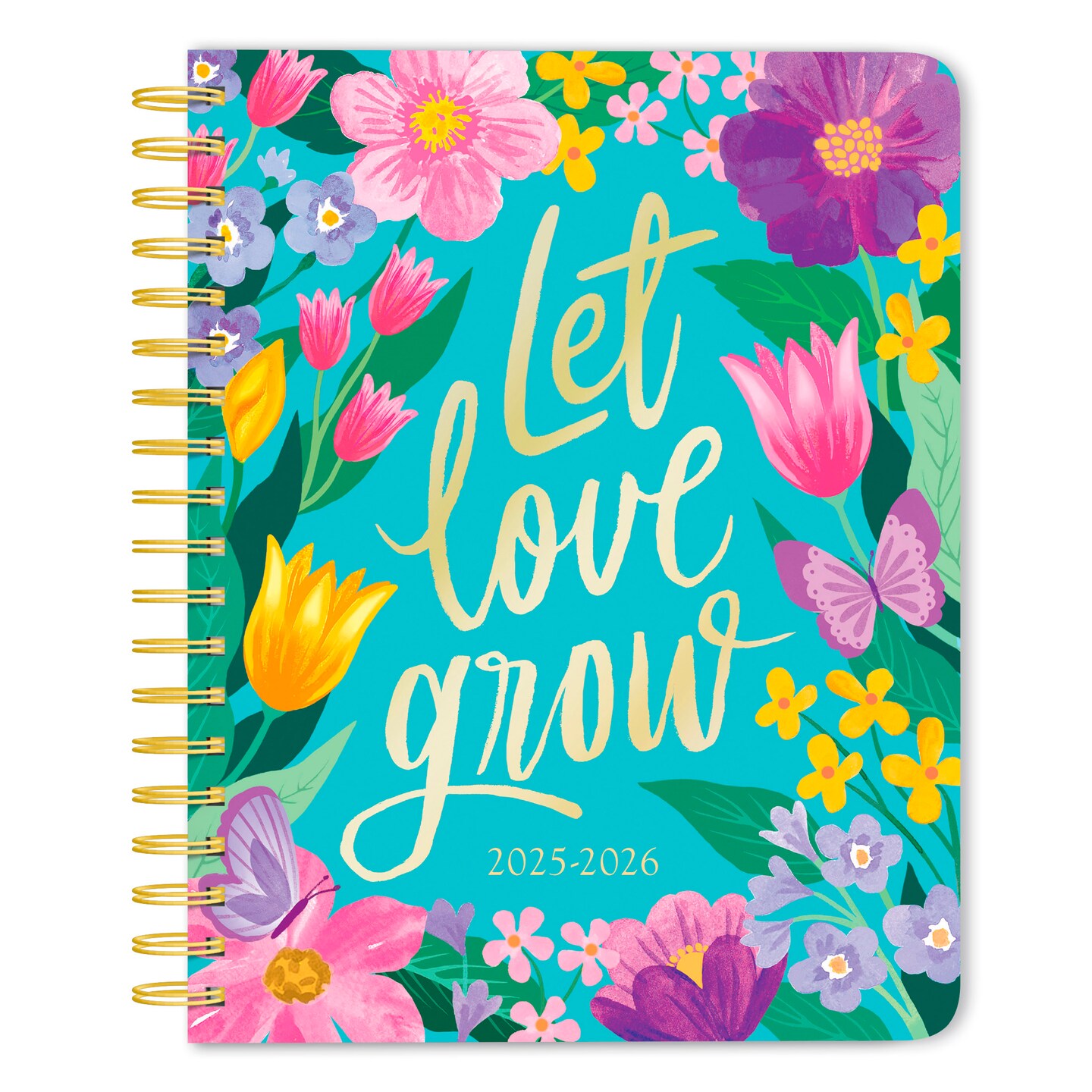 Bonnie Marcus OFFICIAL | 2026 6 x 7.75 Inch 18 Months Weekly Desk Planner | Foil Stamped Cover | July 2025 - December 2026
