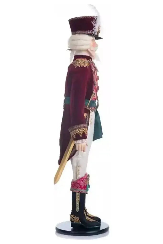Katherine&#x27;s Collection 32&#x22; Sugar Plum Prince Nutcracker Christmas Doll